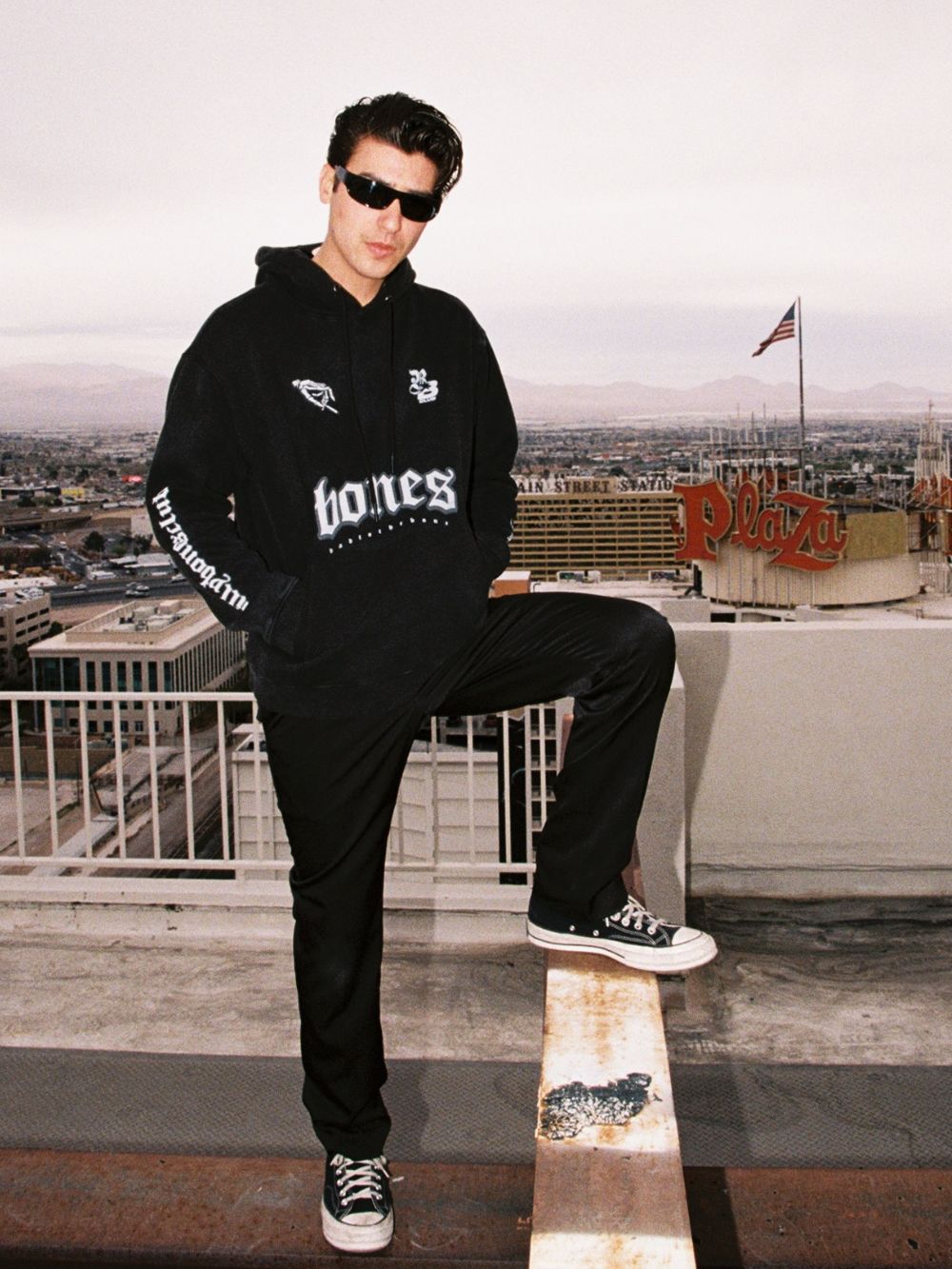 BTTB Stacker Hoodie - Acid Black
