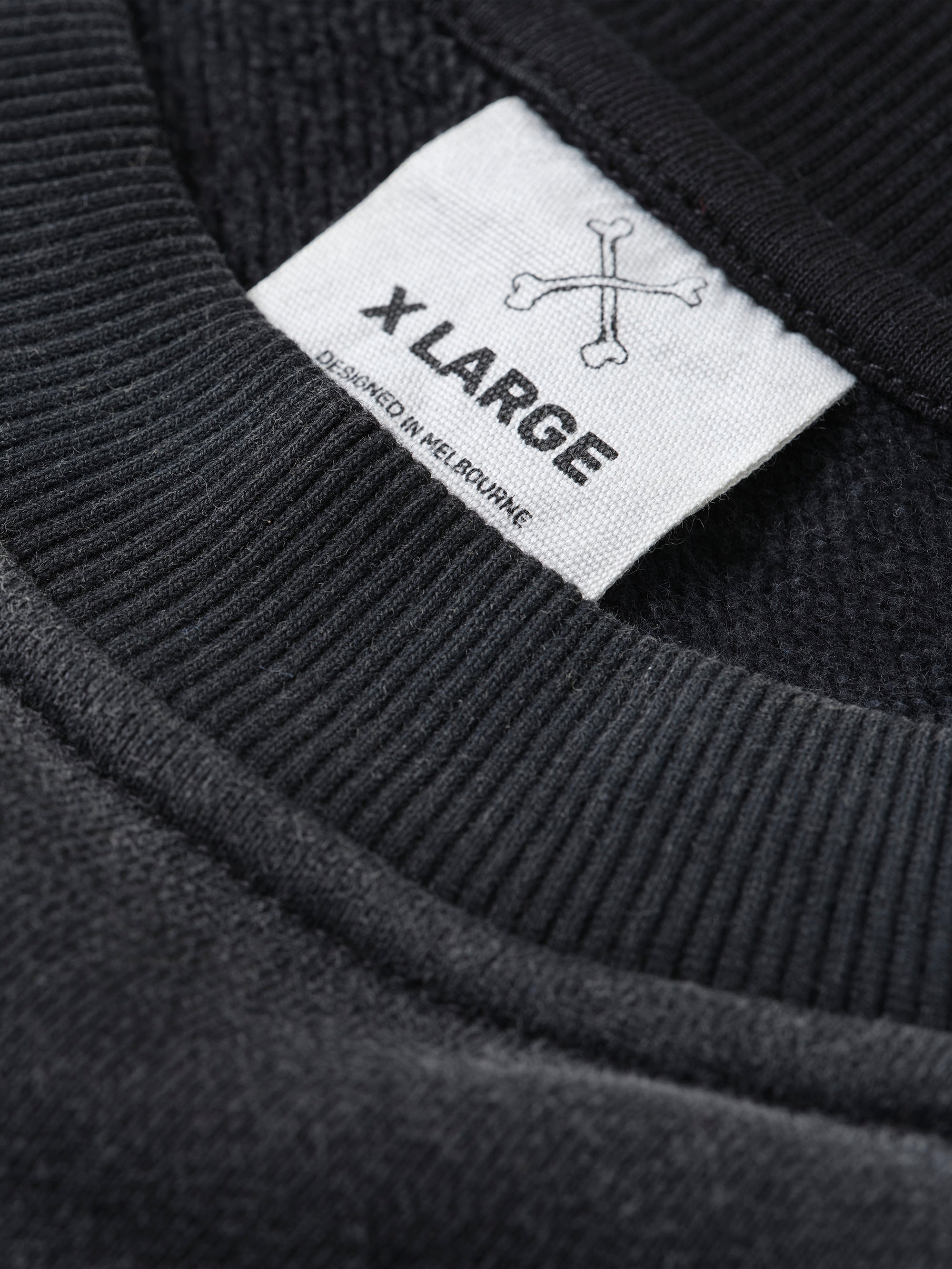 Front Left Box Tee - Washed Black