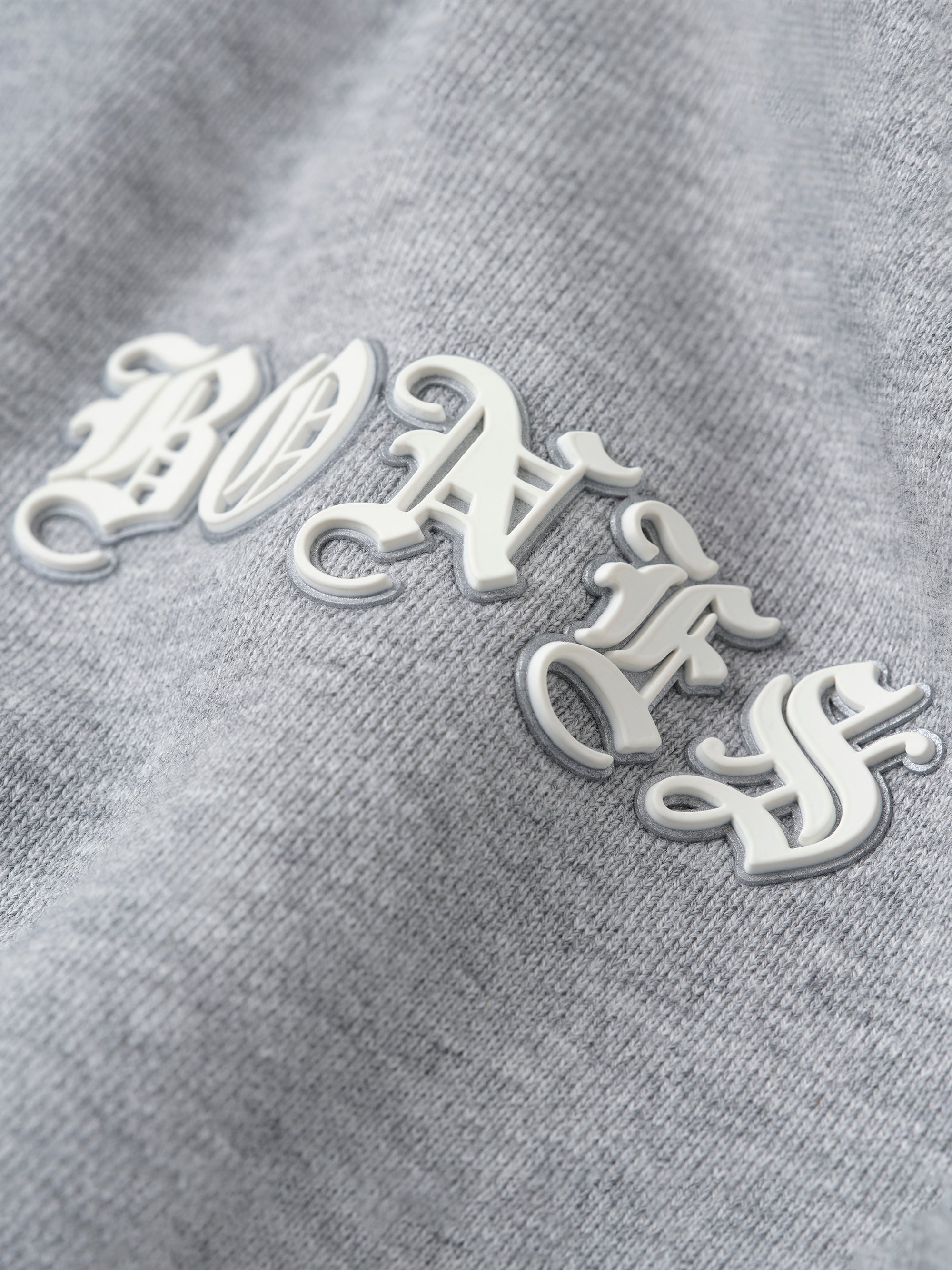 Front Left Box Tee - Grey Marle