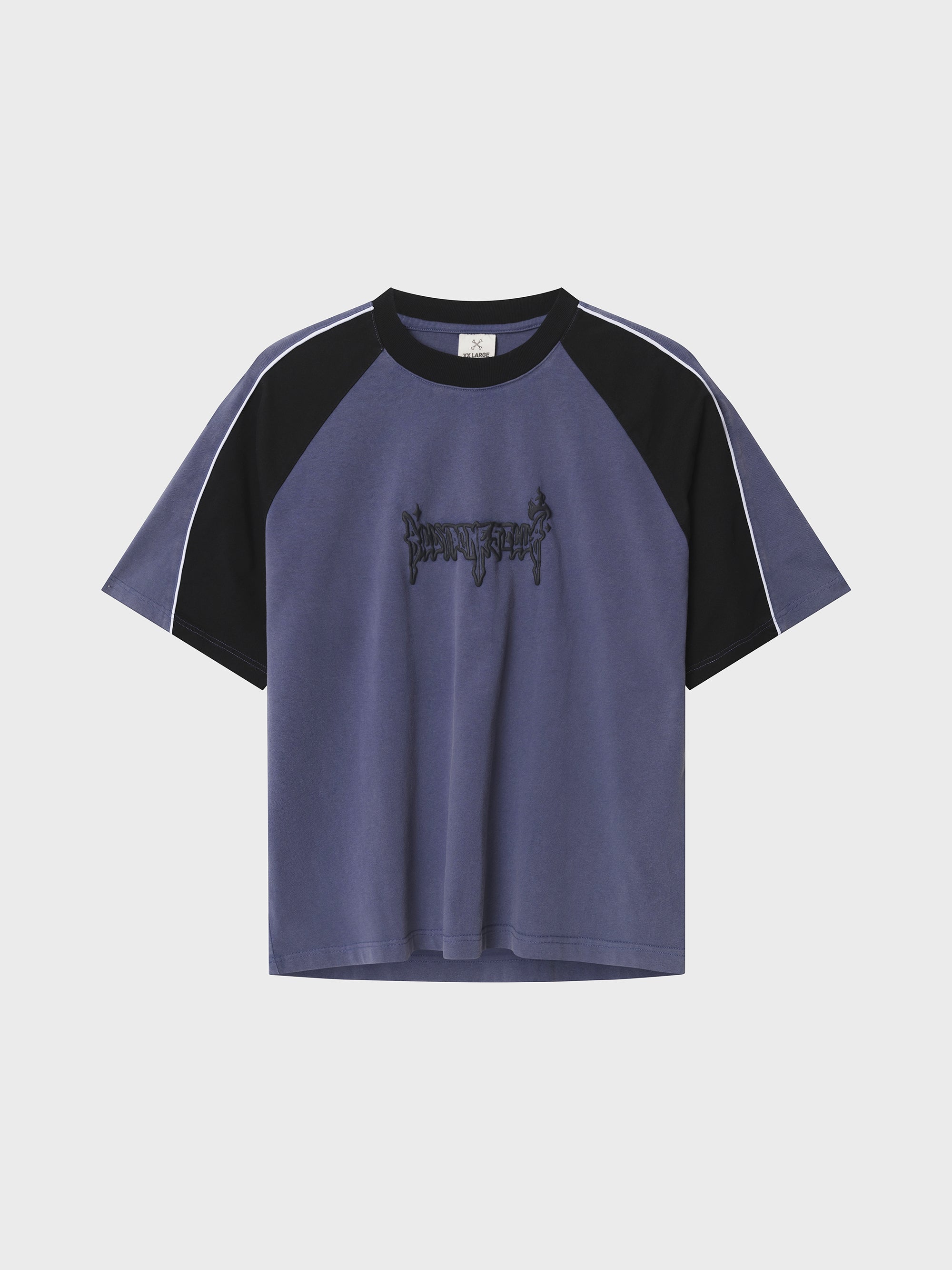 Small Steps Panel Tee - Blue