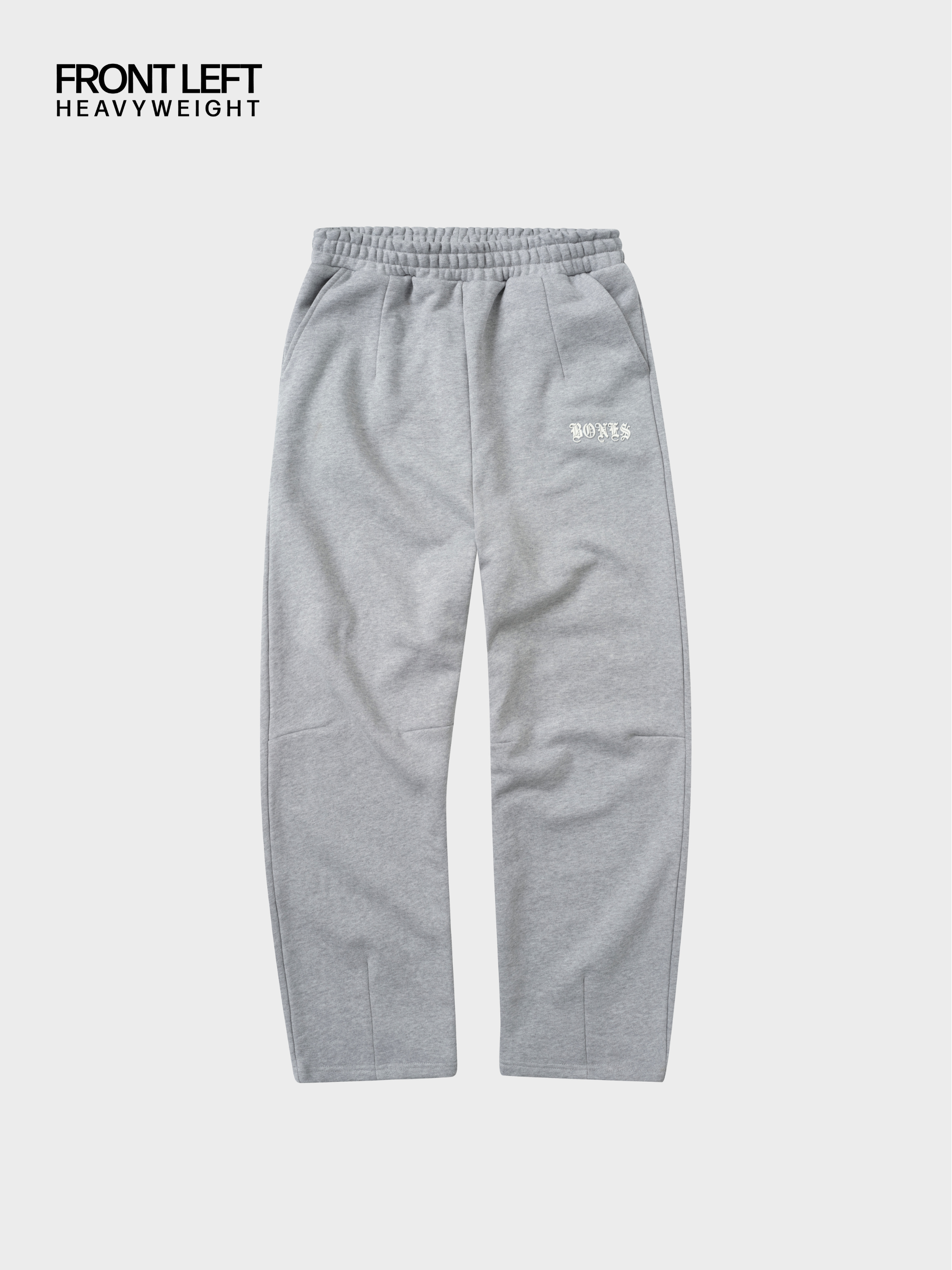 Front Left Track Pants - Grey Marle