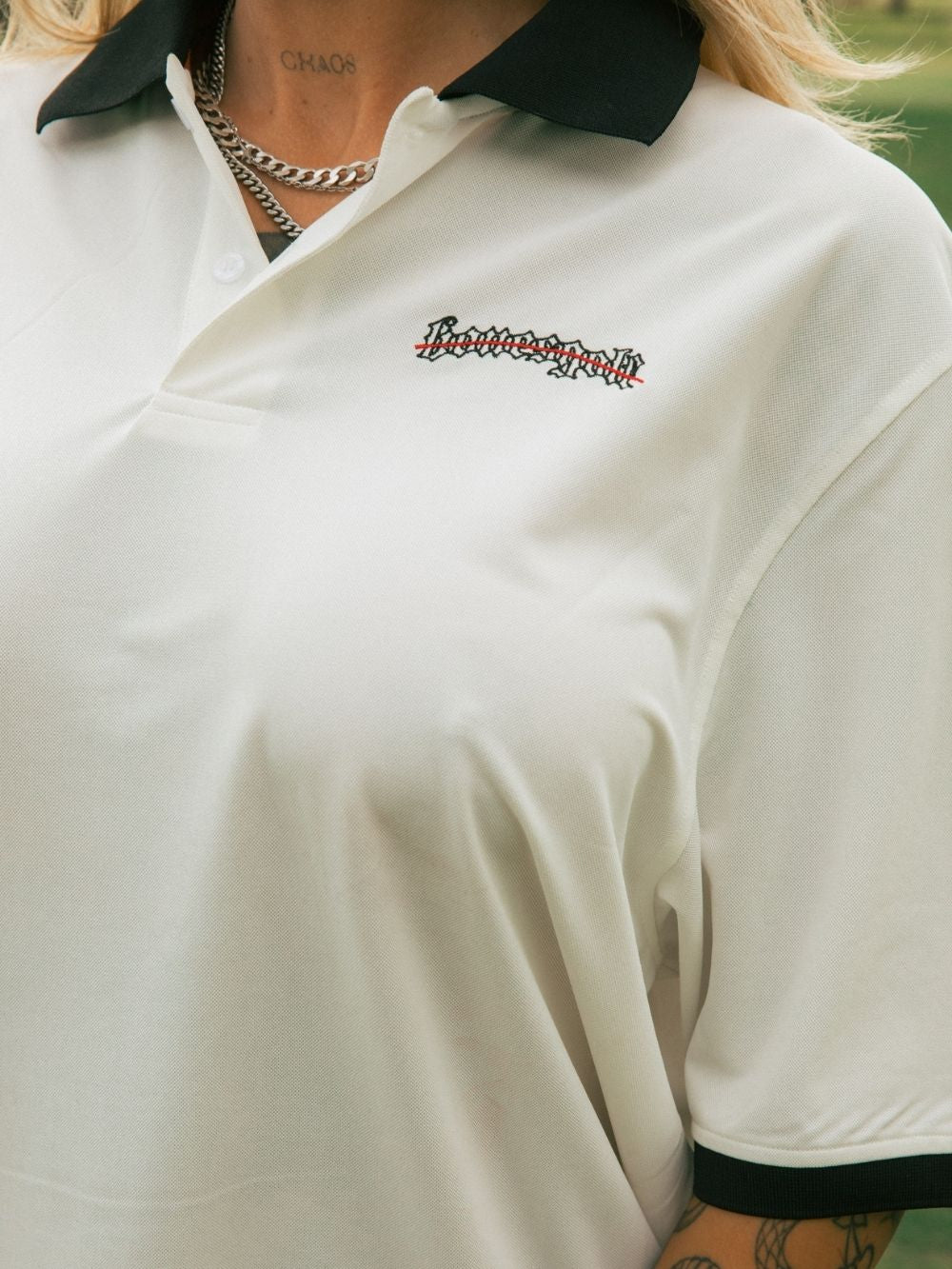 Caddy Issues Polo - White