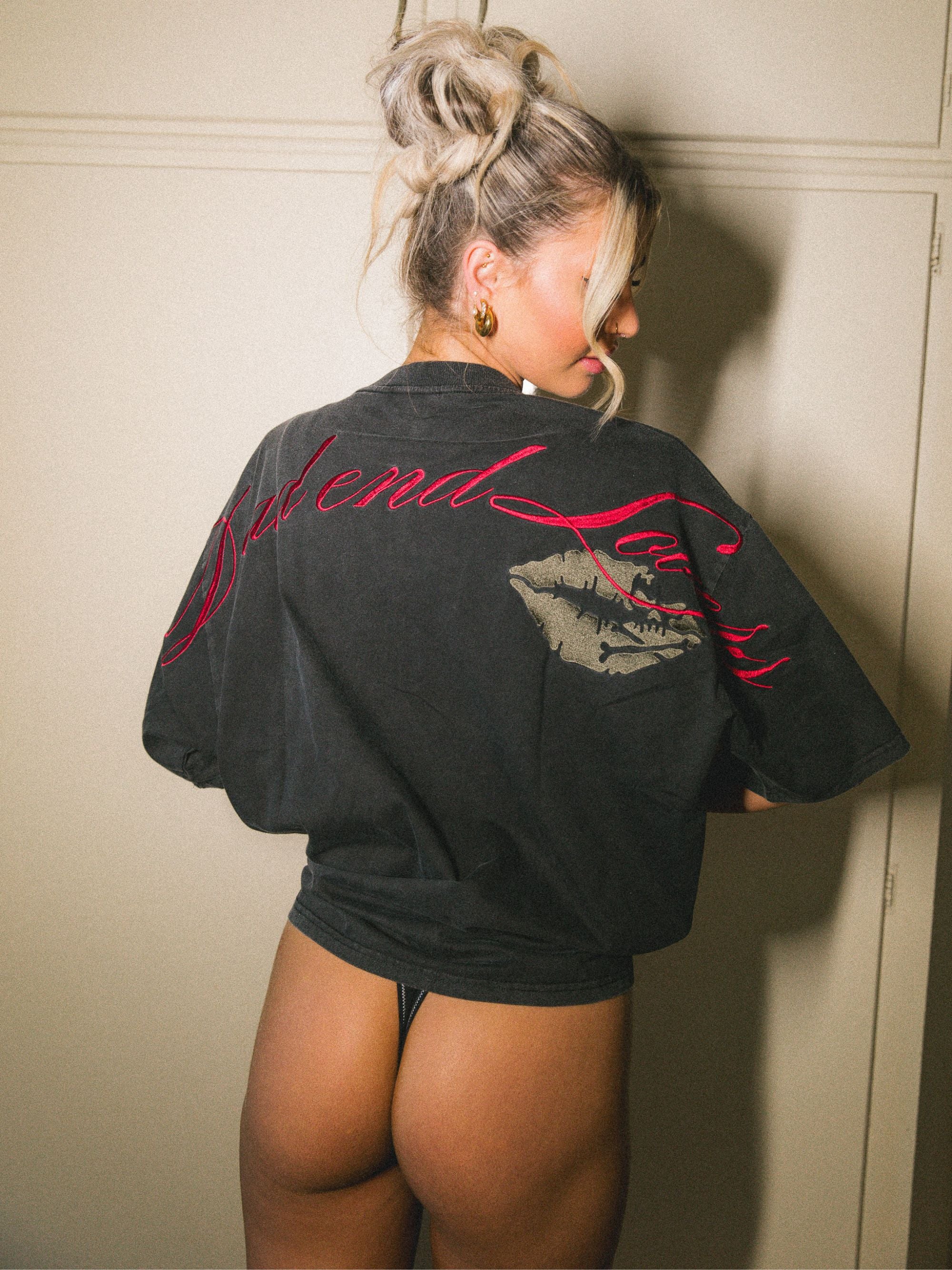 Dead End Lover Tee - Washed Black