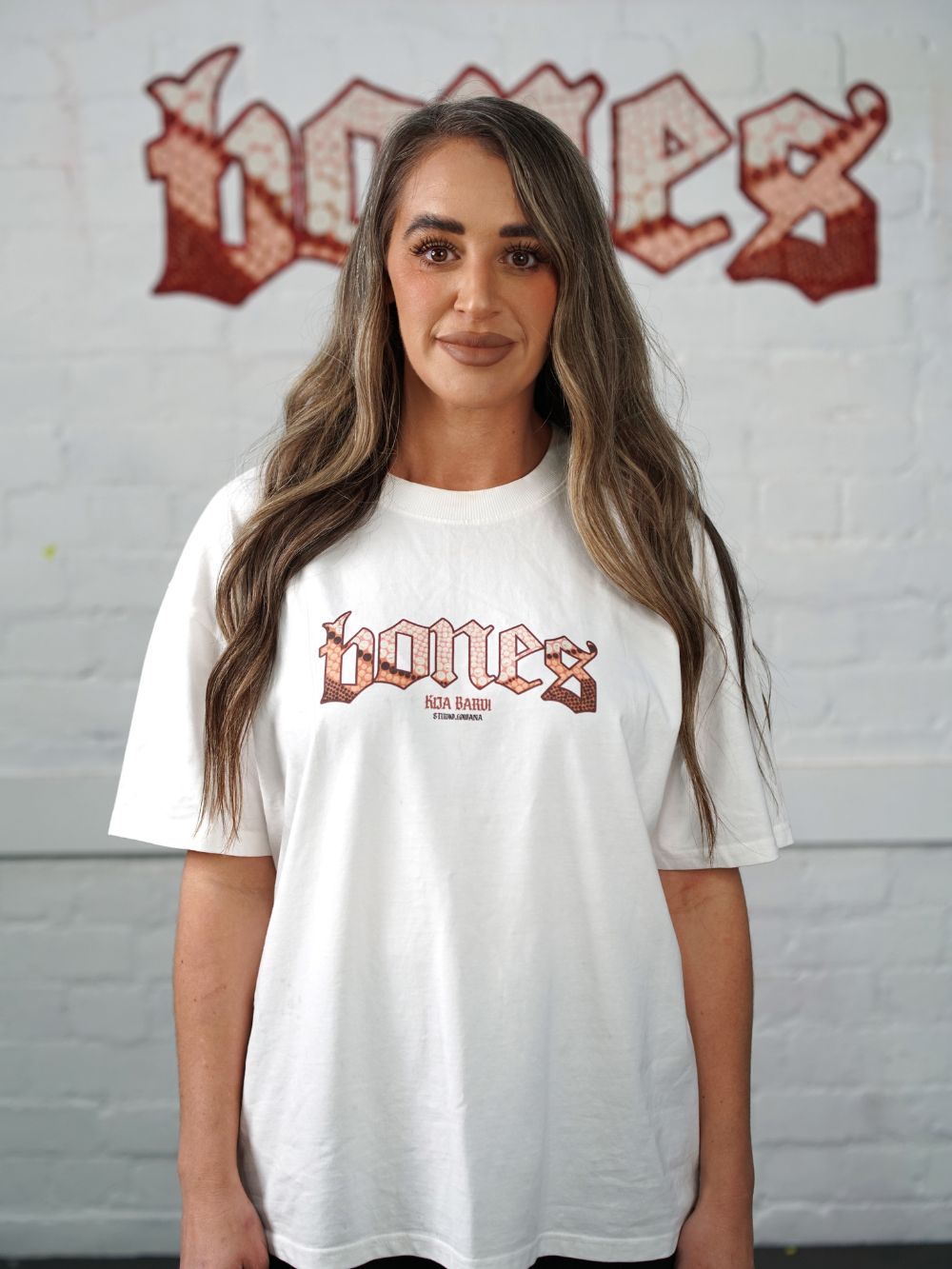 Birarr Bones Lowana Collab Tee - Vintage White