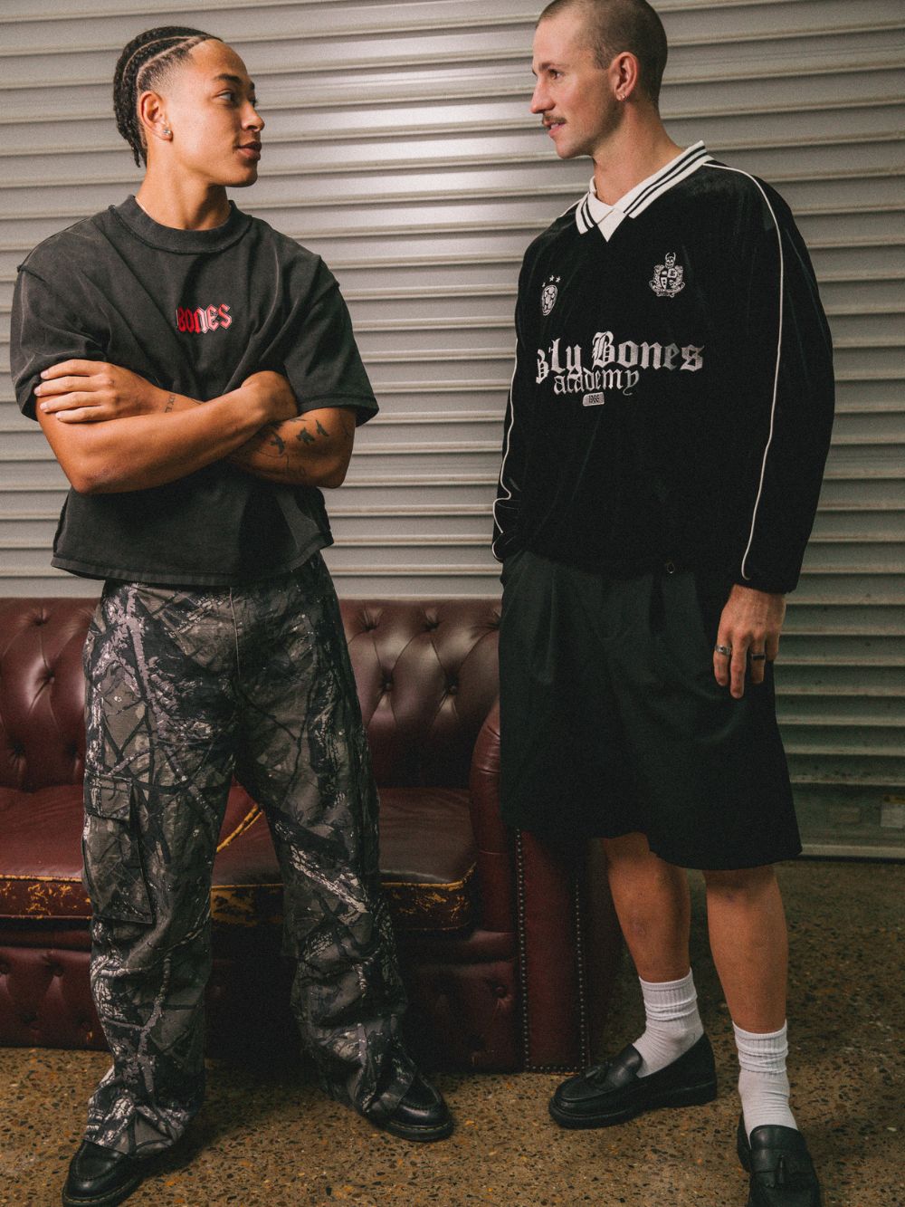 Gothic Cargo Pants - Alpine Camo