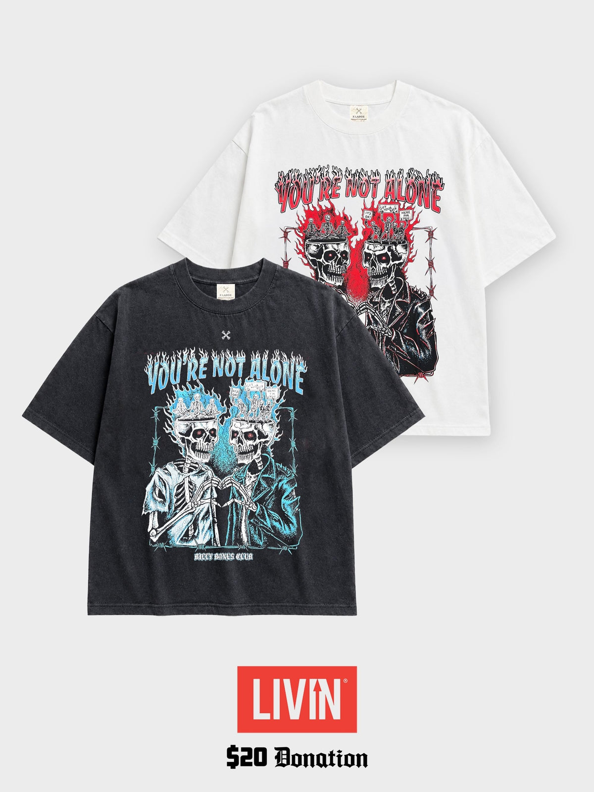 You're Not Alone Tee Bundle
