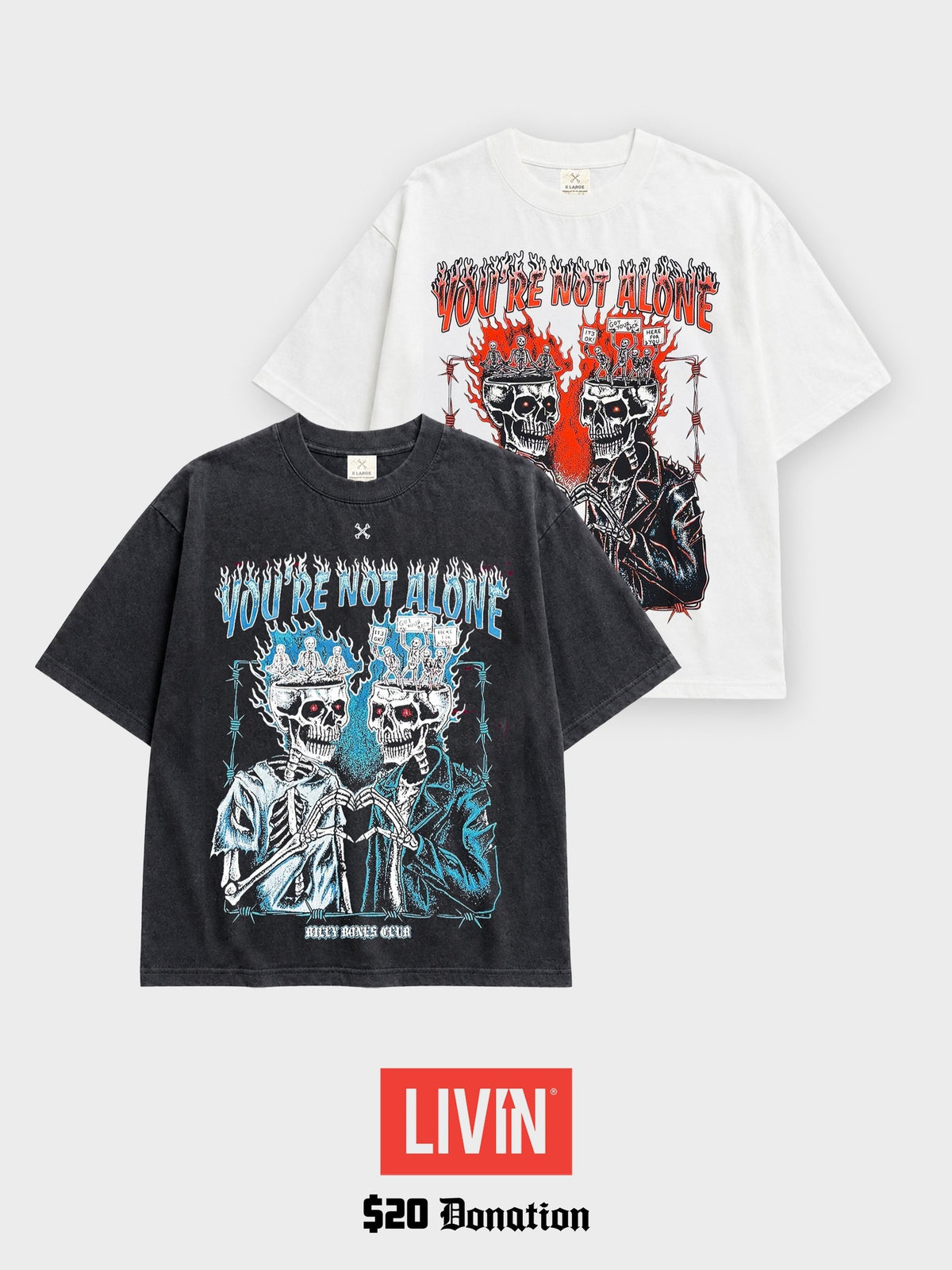 You're Not Alone Tee Bundle