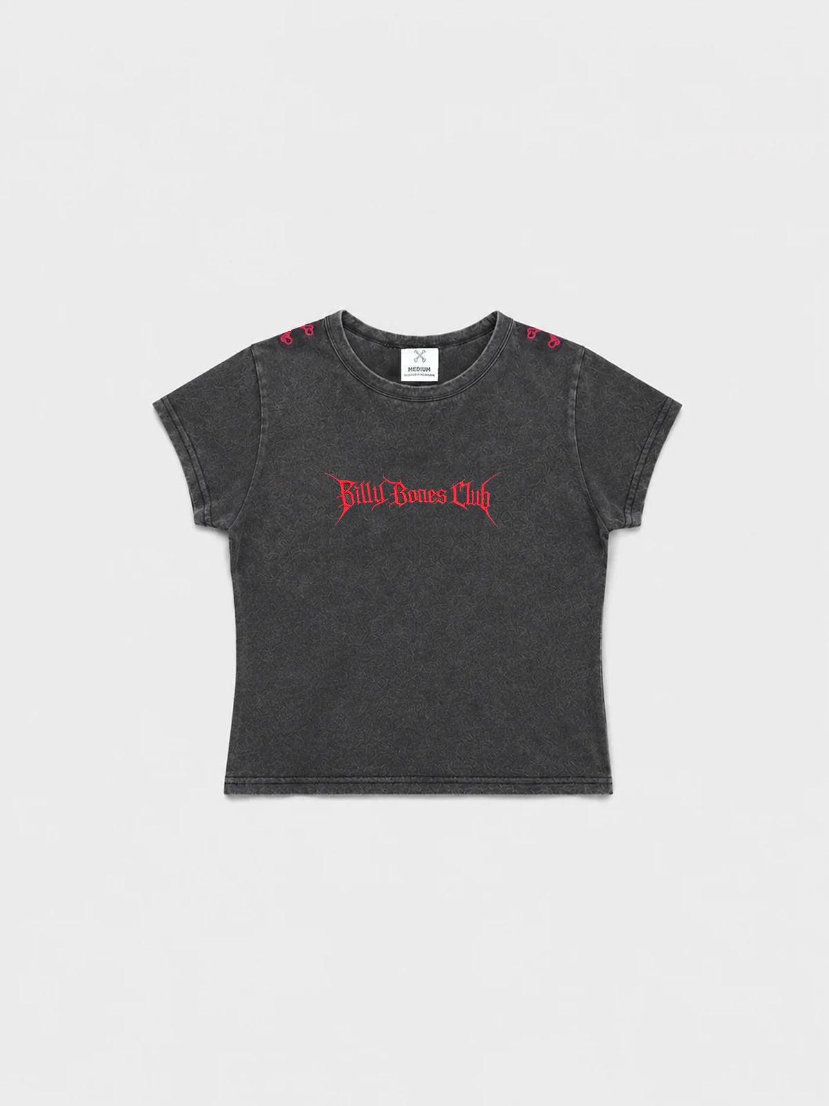 Rocker Baby Tee - Washed Black