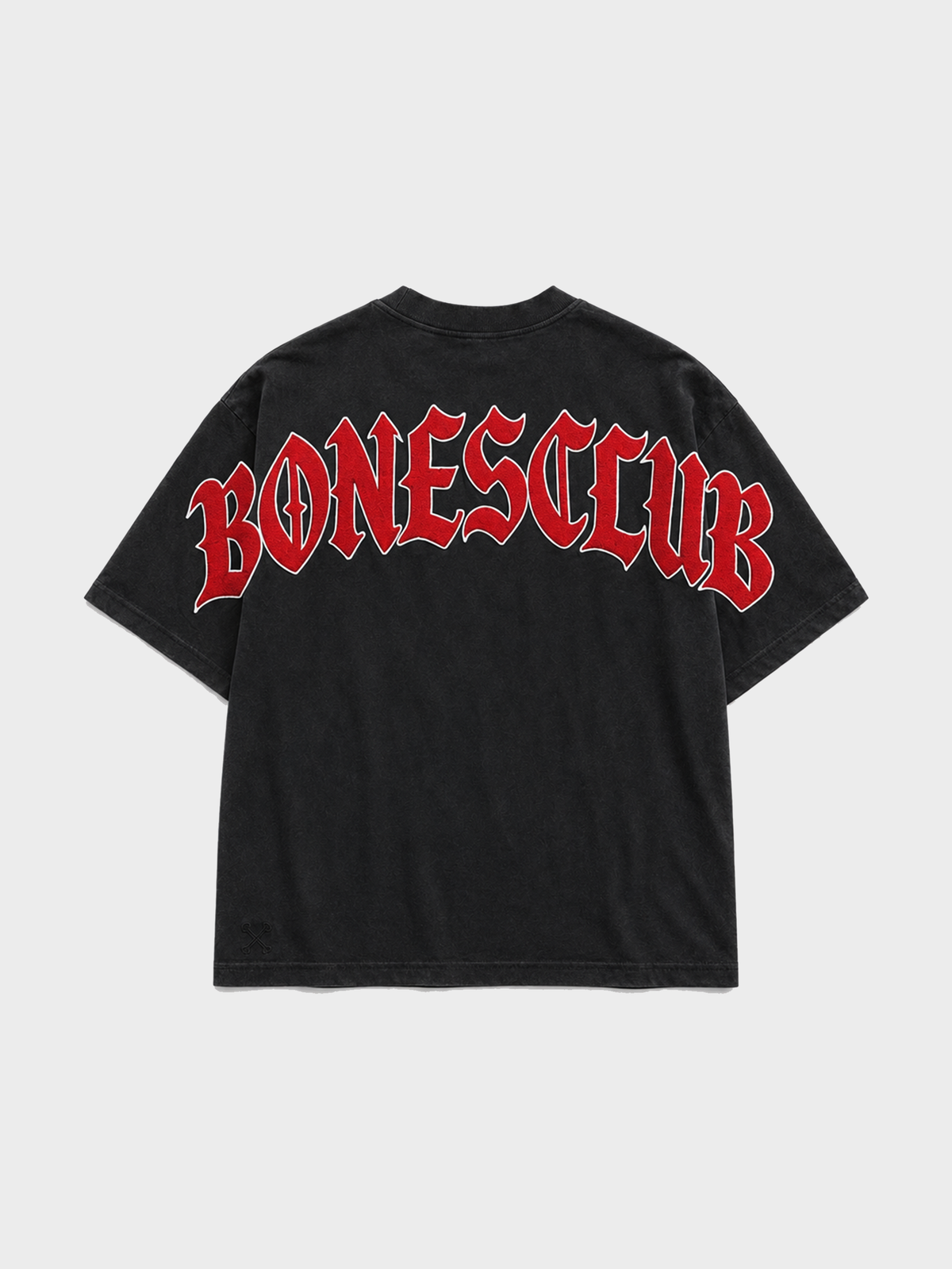 Bones Club Tee - Black/Red