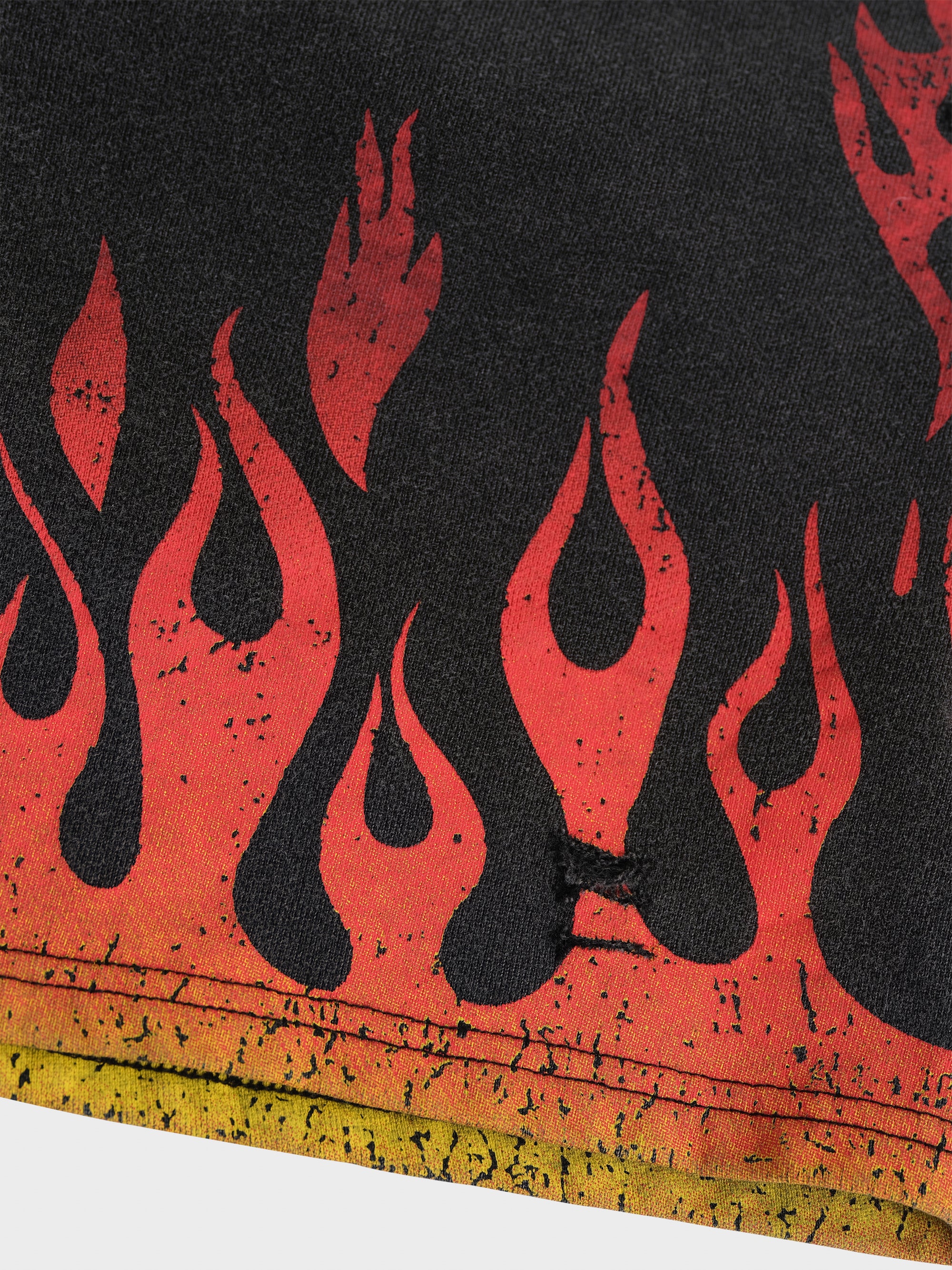 Burner Jersey Shorts - Flame/Washed Black