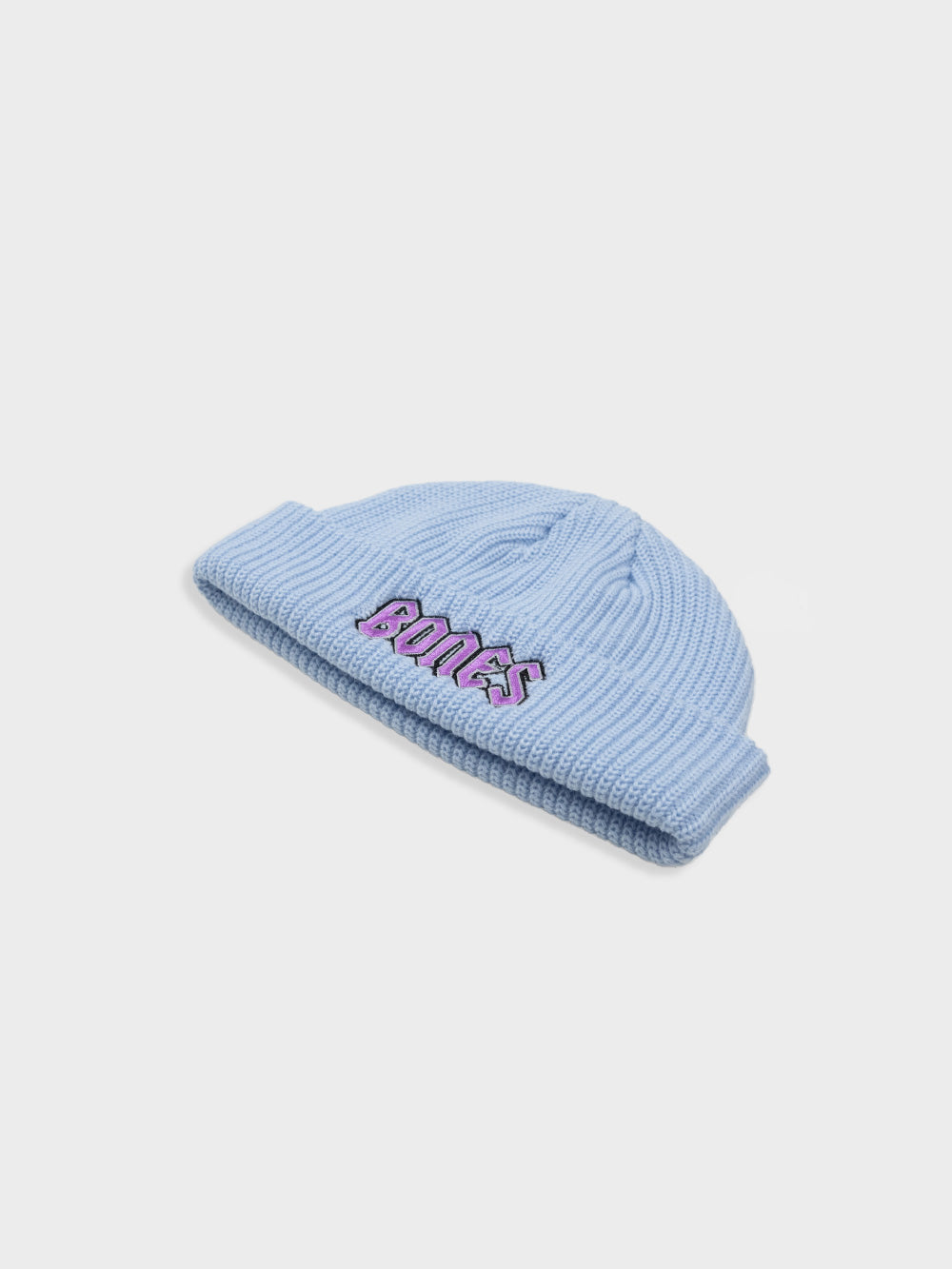 Squealer Rib Beanie in Sky Blue