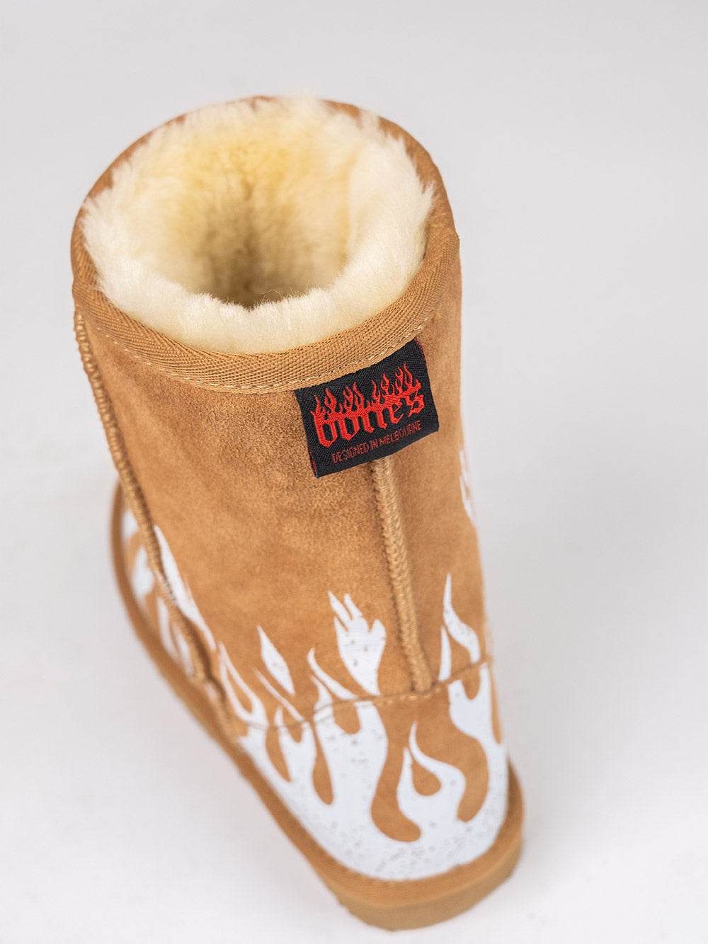 Burner Sheepskin Boots - Tan