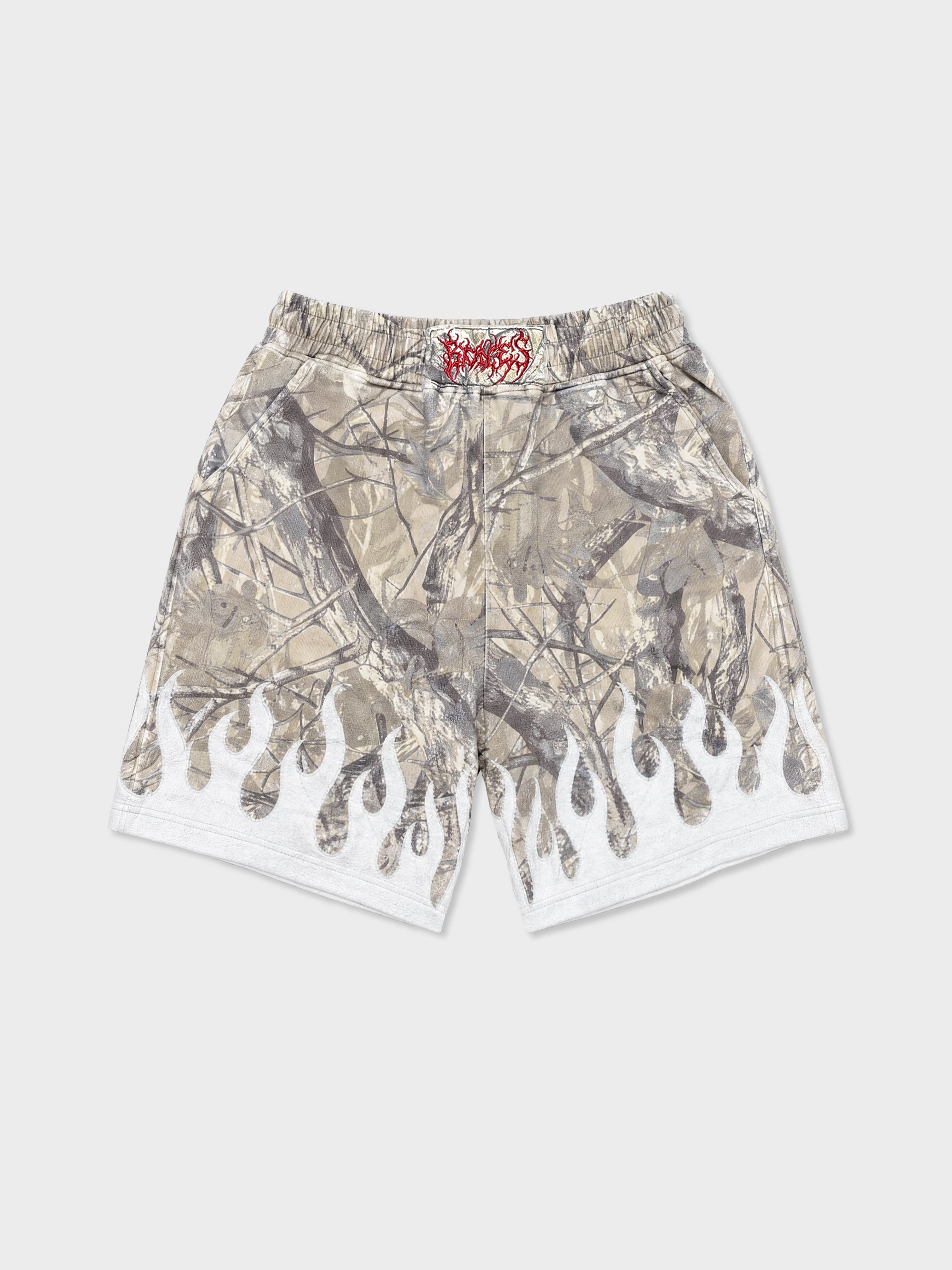 Burner Jersey Shorts - Barbed Camo