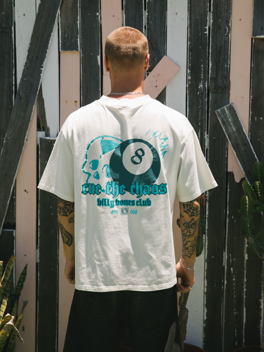 Cue the Chaos - Vintage White