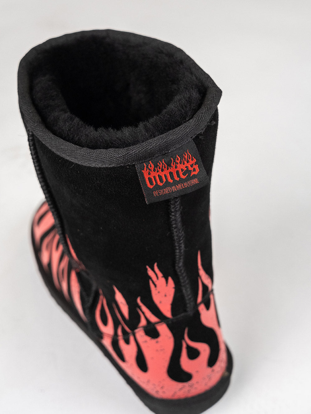 Burner Sheepskin Boots - Black