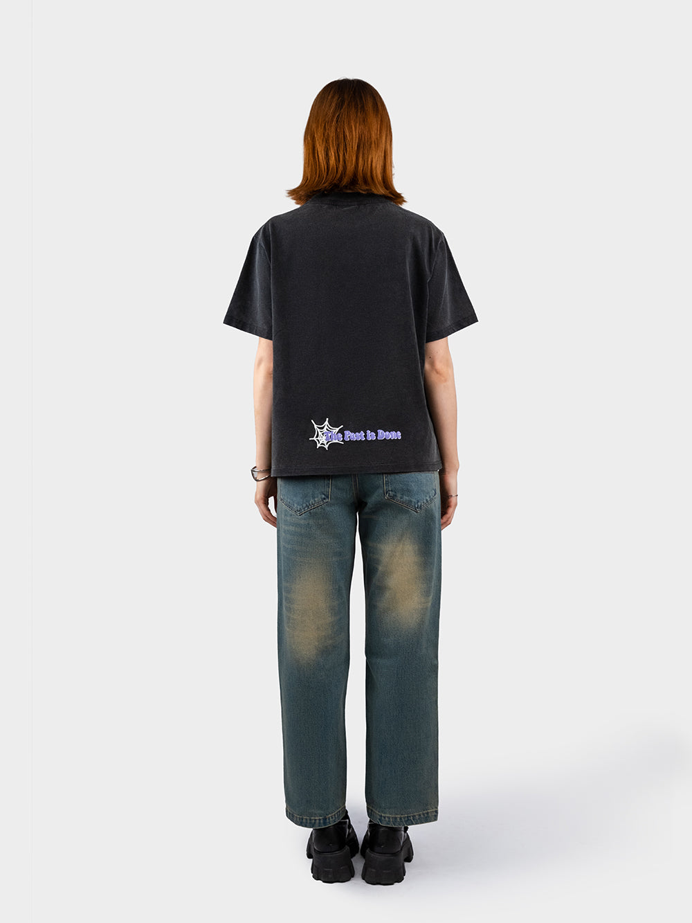 F*ck The Future Tee - Vintage Black
