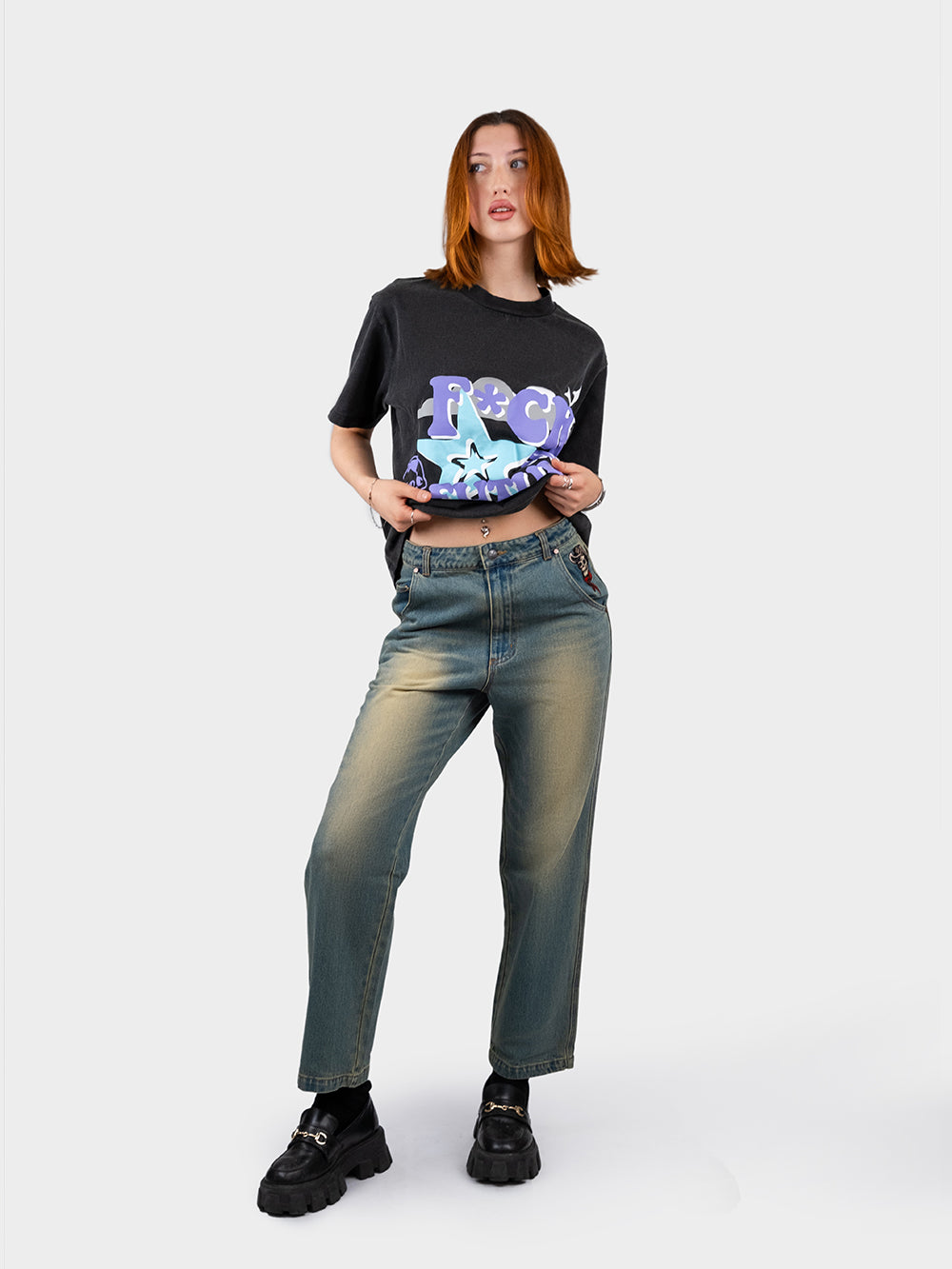 F*ck The Future Tee - Vintage Black