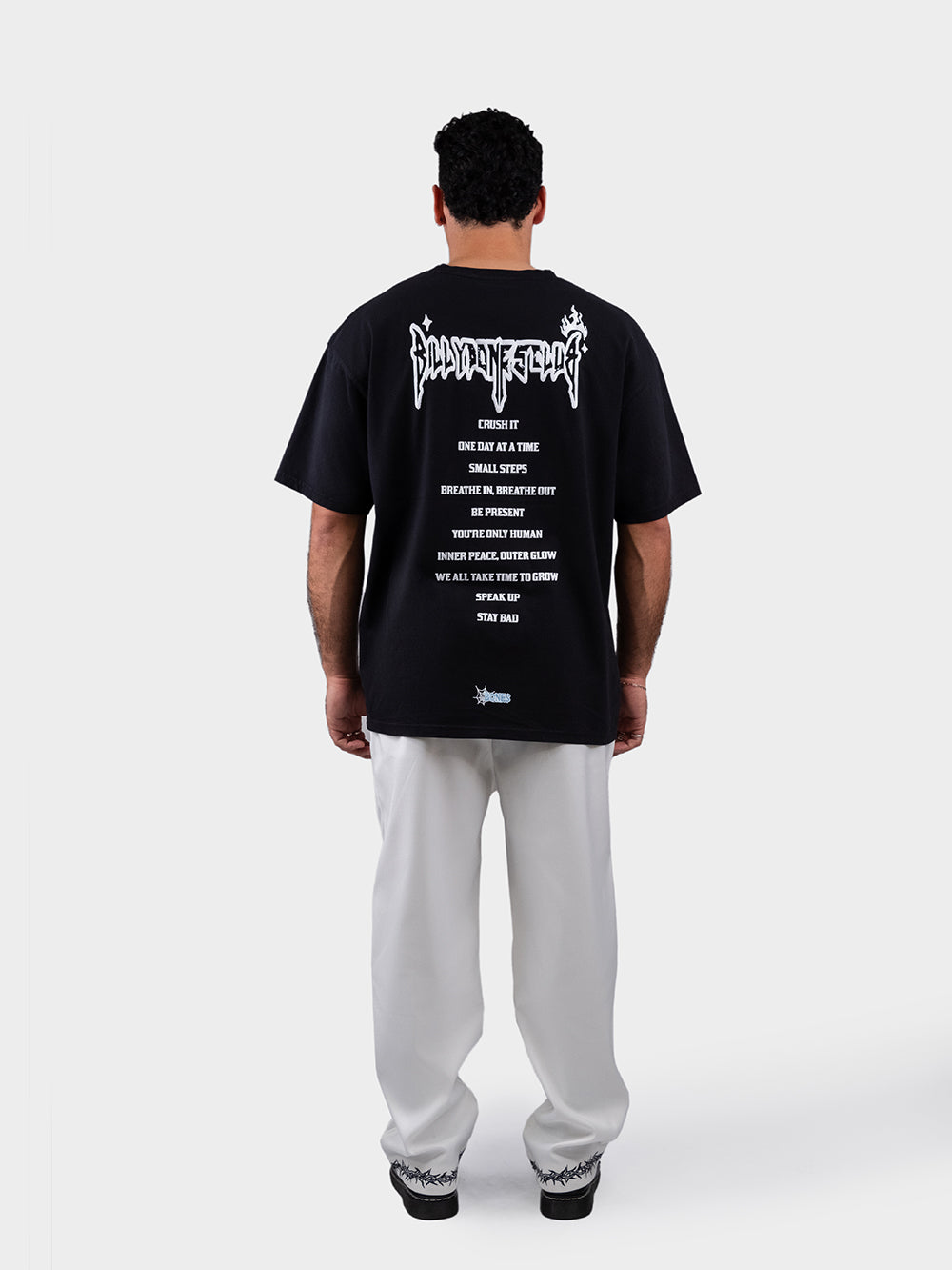 One Day At A TIme Tee - Vintage Black