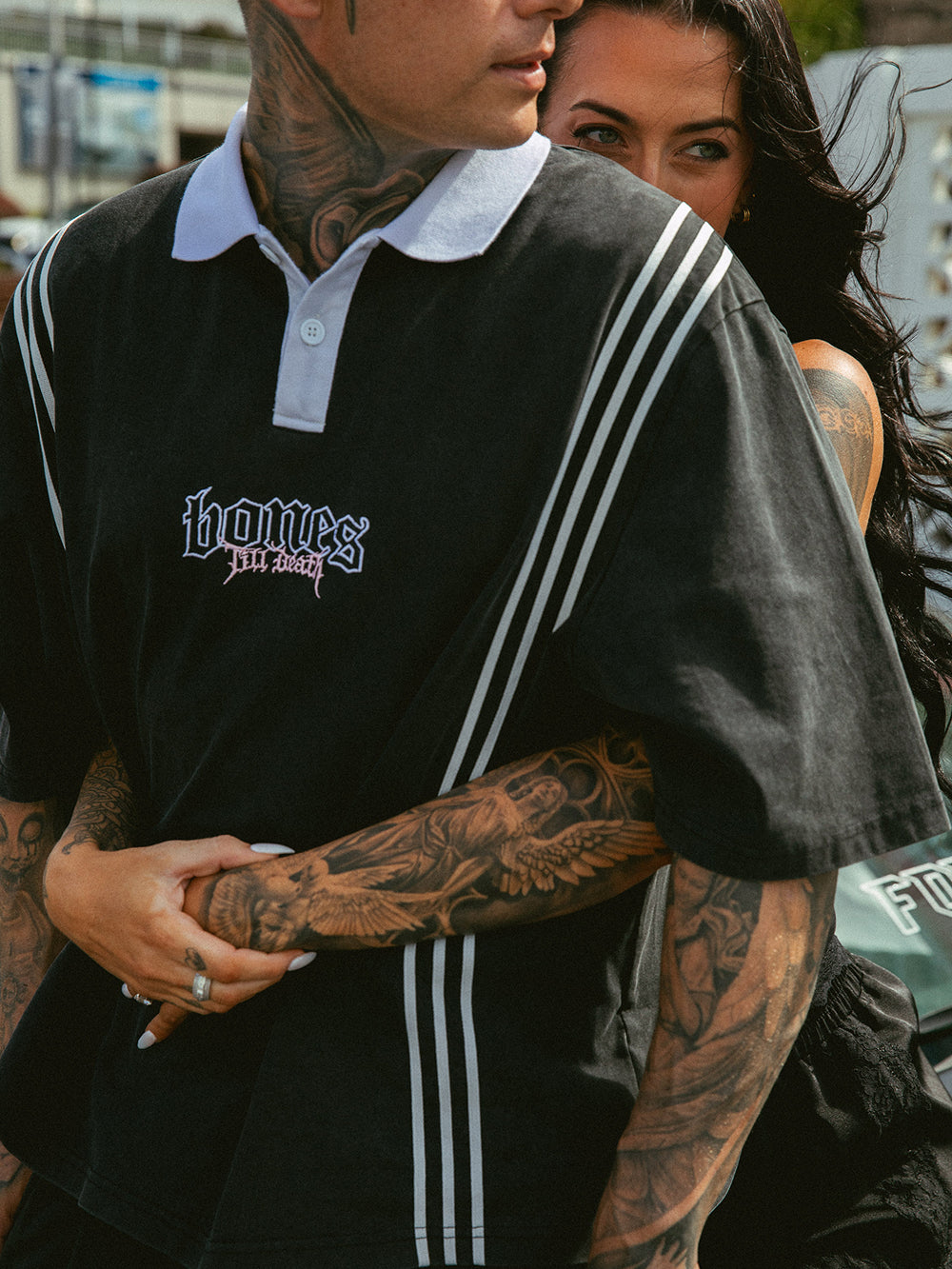 Till Death 4.0 Polo - Vintage Black