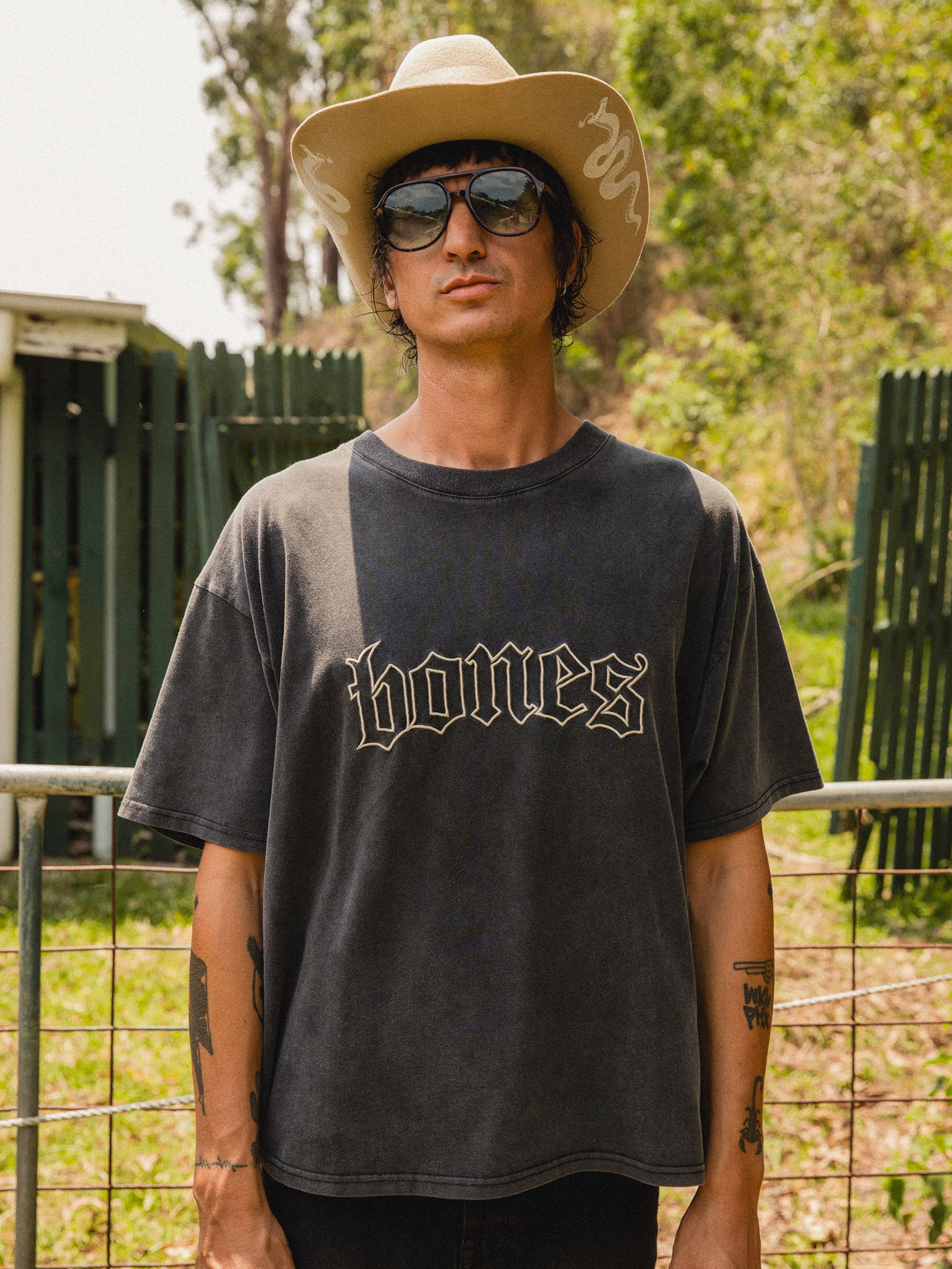 Serpent Cowboy Hat - Caramel