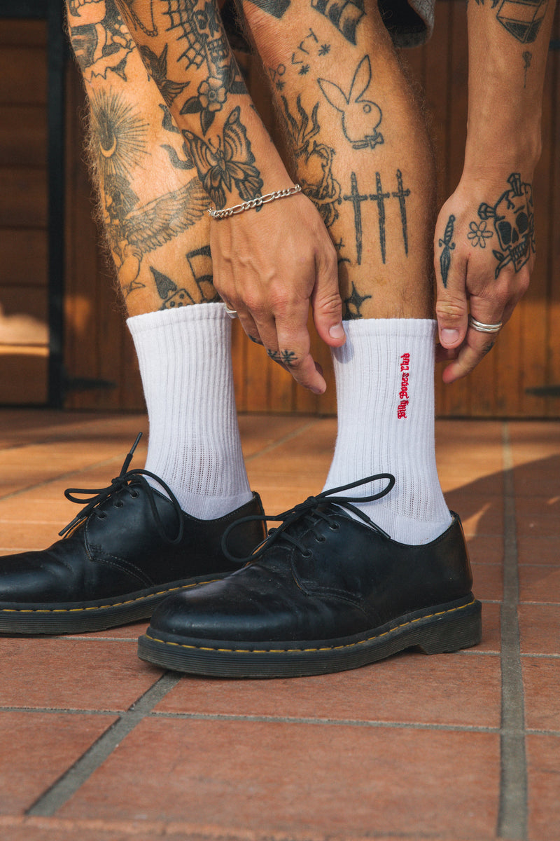 Bones 3 Pack Socks - White