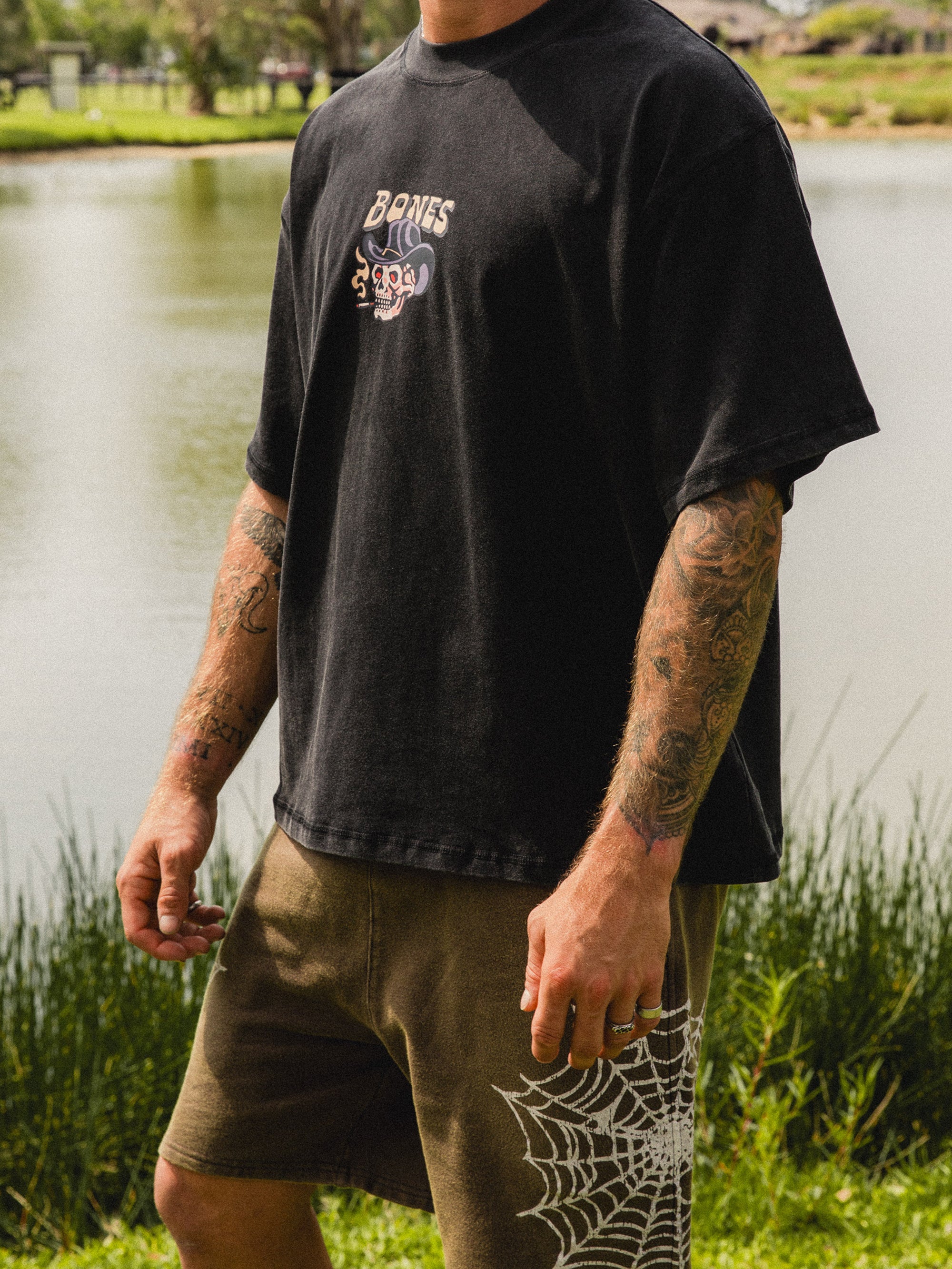 Flash Club 7.0 Tee - Washed Black