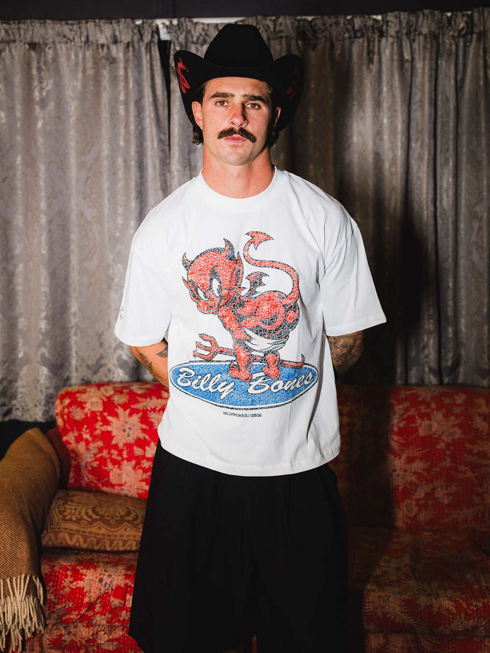 Too Many Cracks Tee - Vintage White