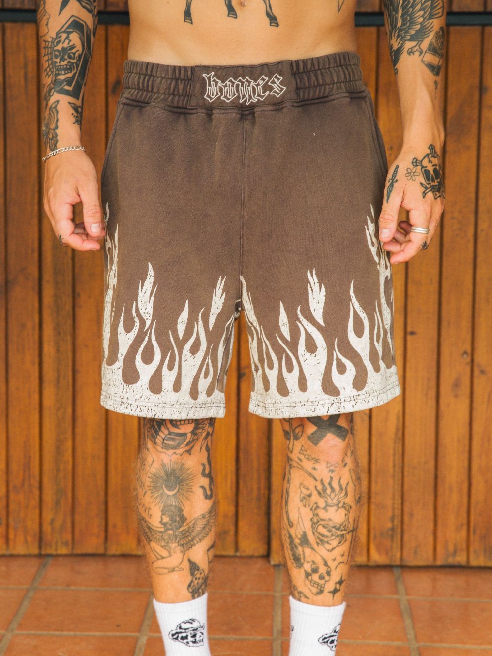 Burner Jersey Shorts - Washed Brown