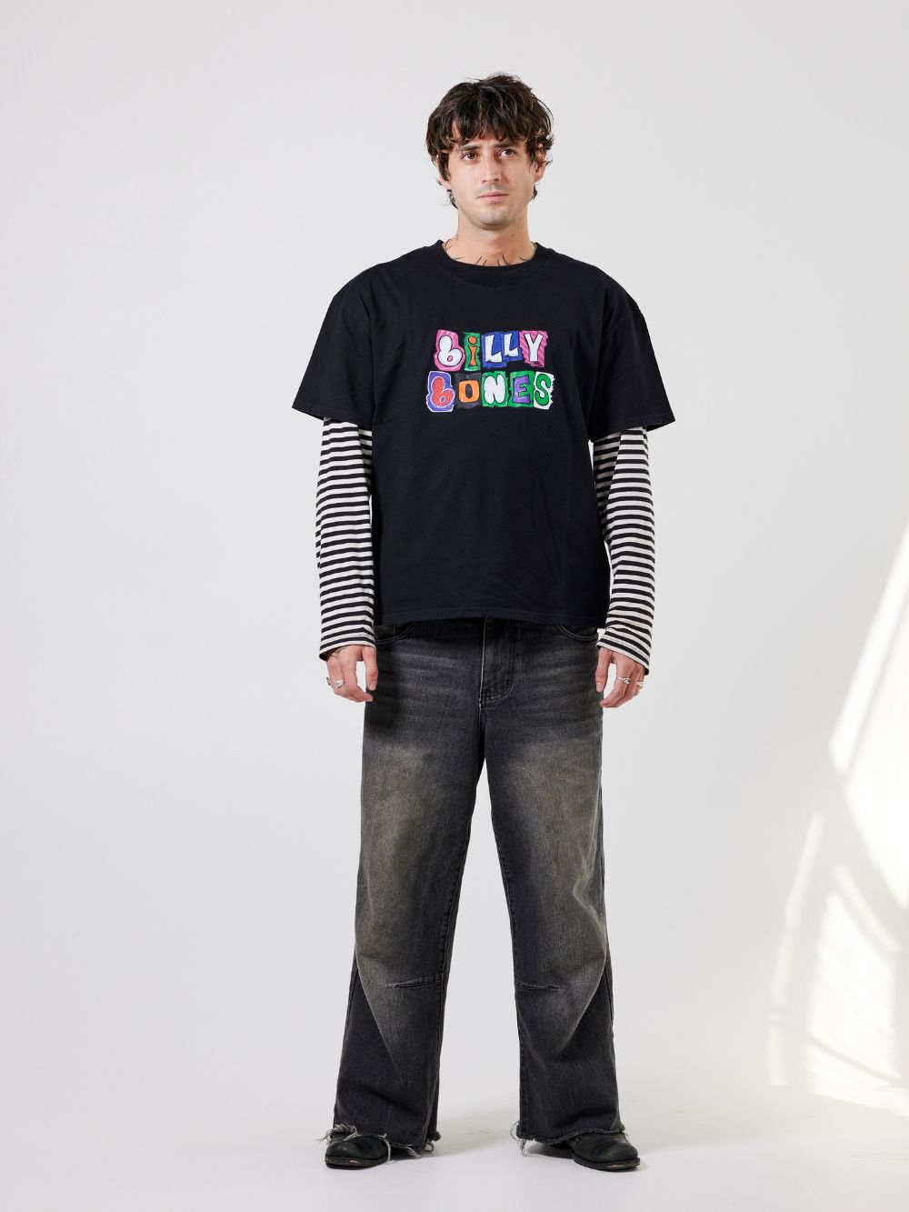 Bones T.V Tee - Vintage Black