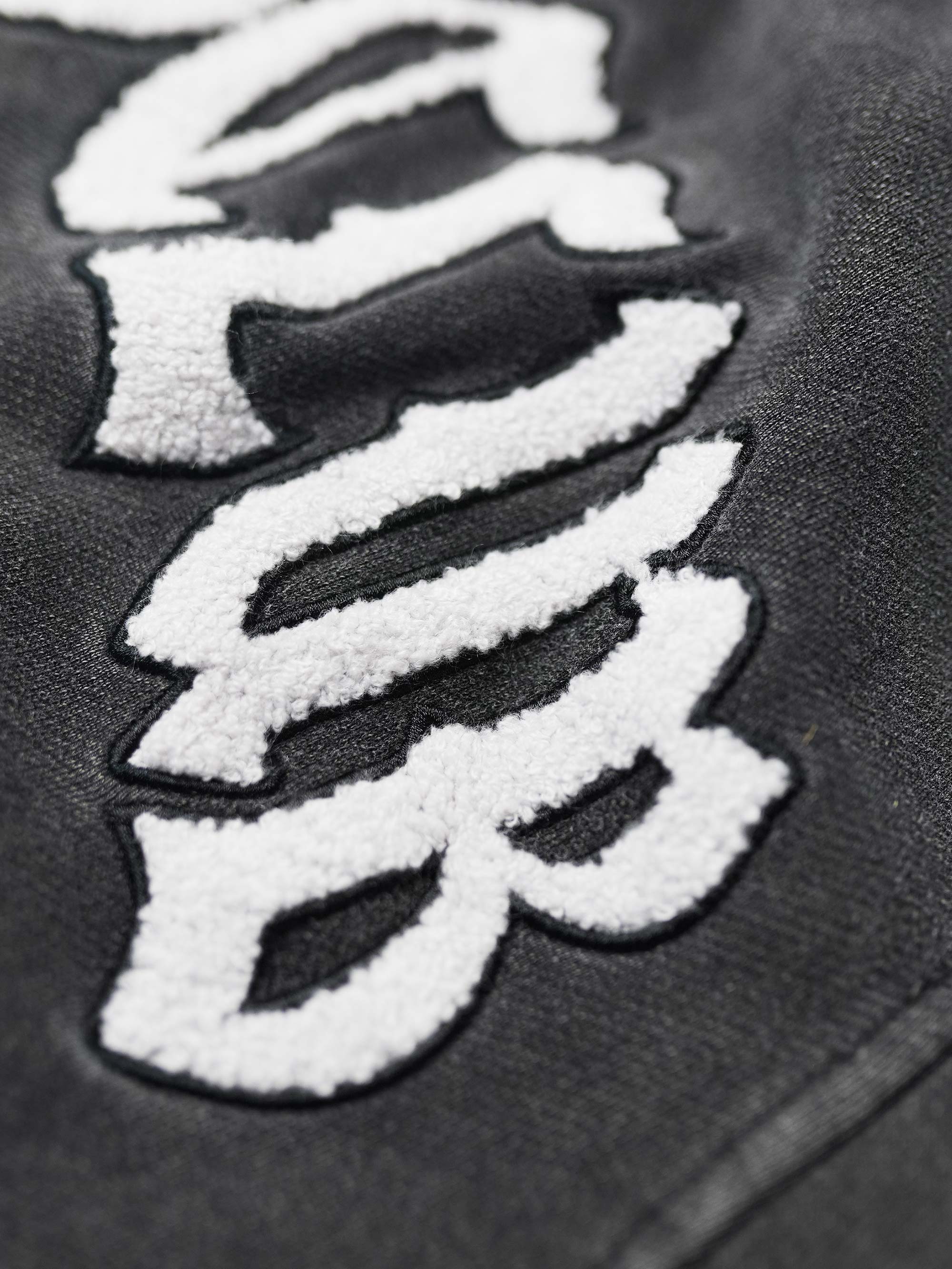 Bones Club Booty Shorts - Washed Black