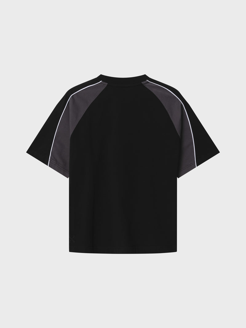 Bones Steeze Panel Tee - Black