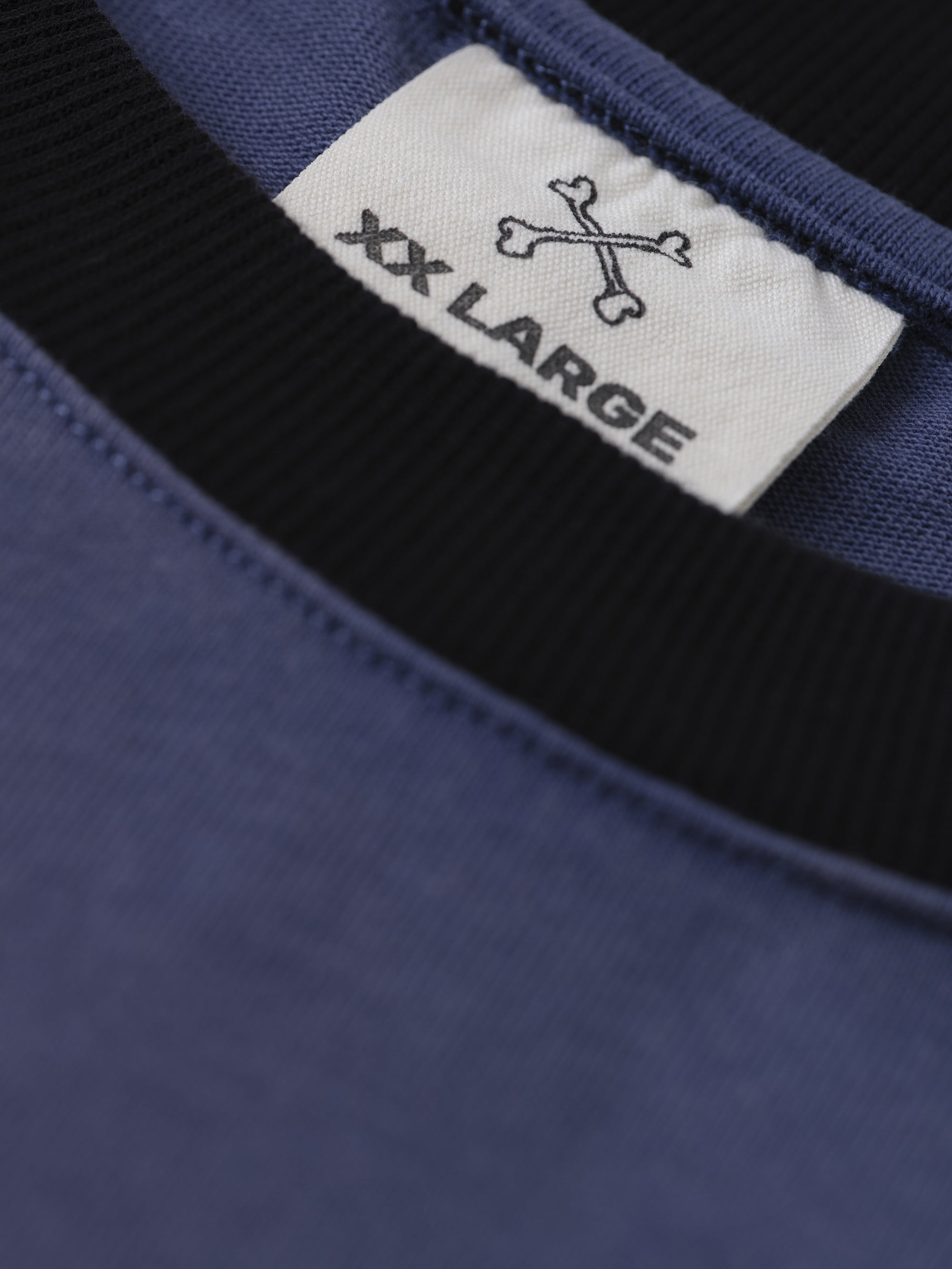 Small Steps Panel Tee - Blue