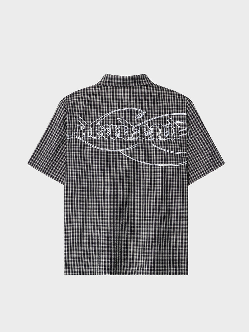 Dead End Plaid Bowlo - Black