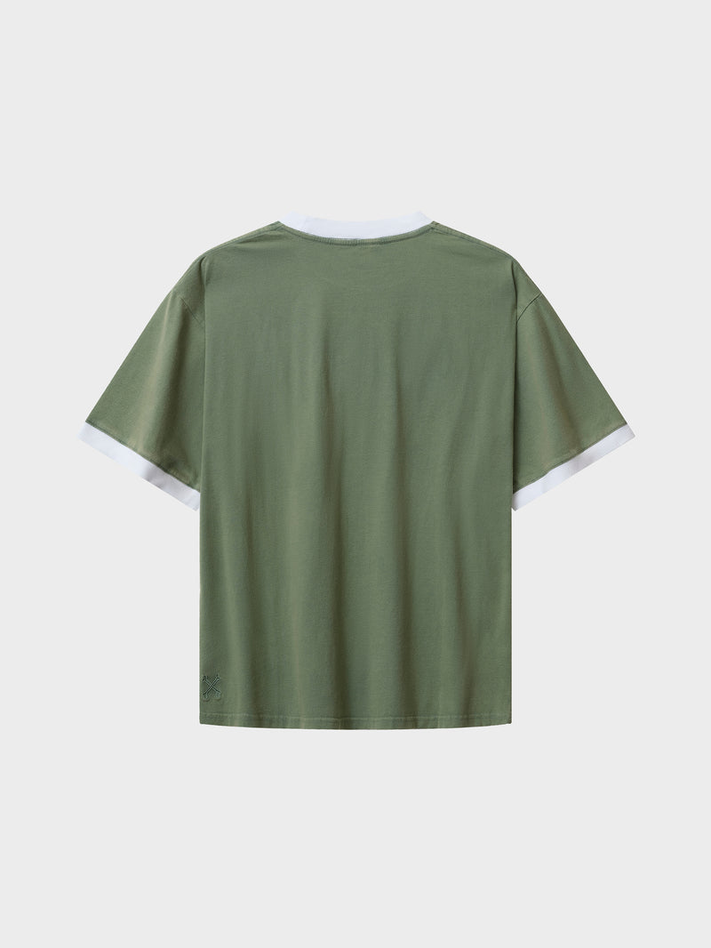 Bones Classic Ringer Tee - Camo
