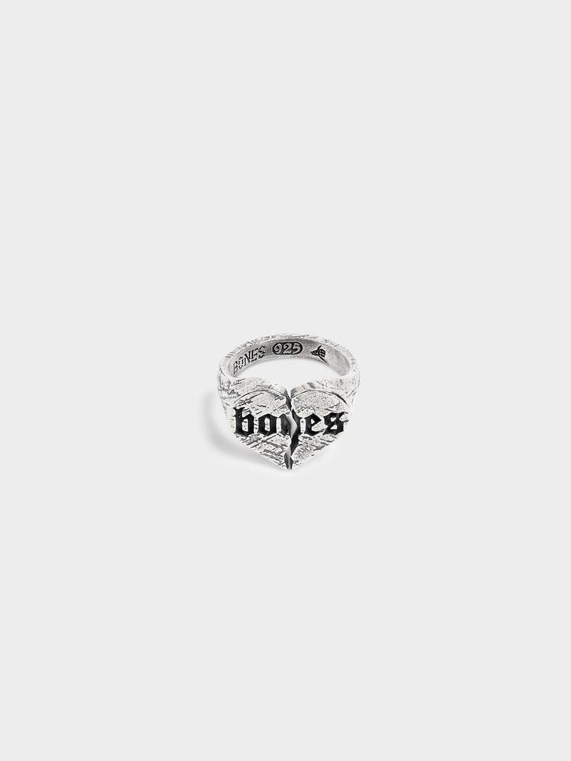 Broken Heart Ring - 925 Silver