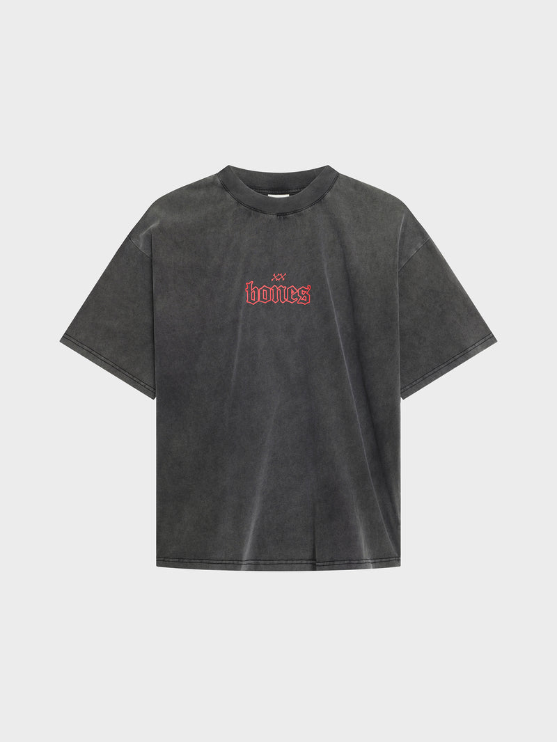 Steeze 2.0 Tee - Washed Black