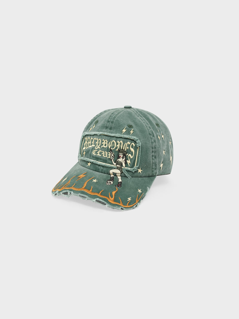 Light My Fire Cap - Washed Green