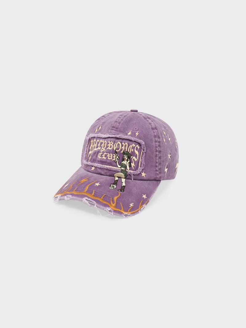 Light My Fire Cap - Washed Purple
