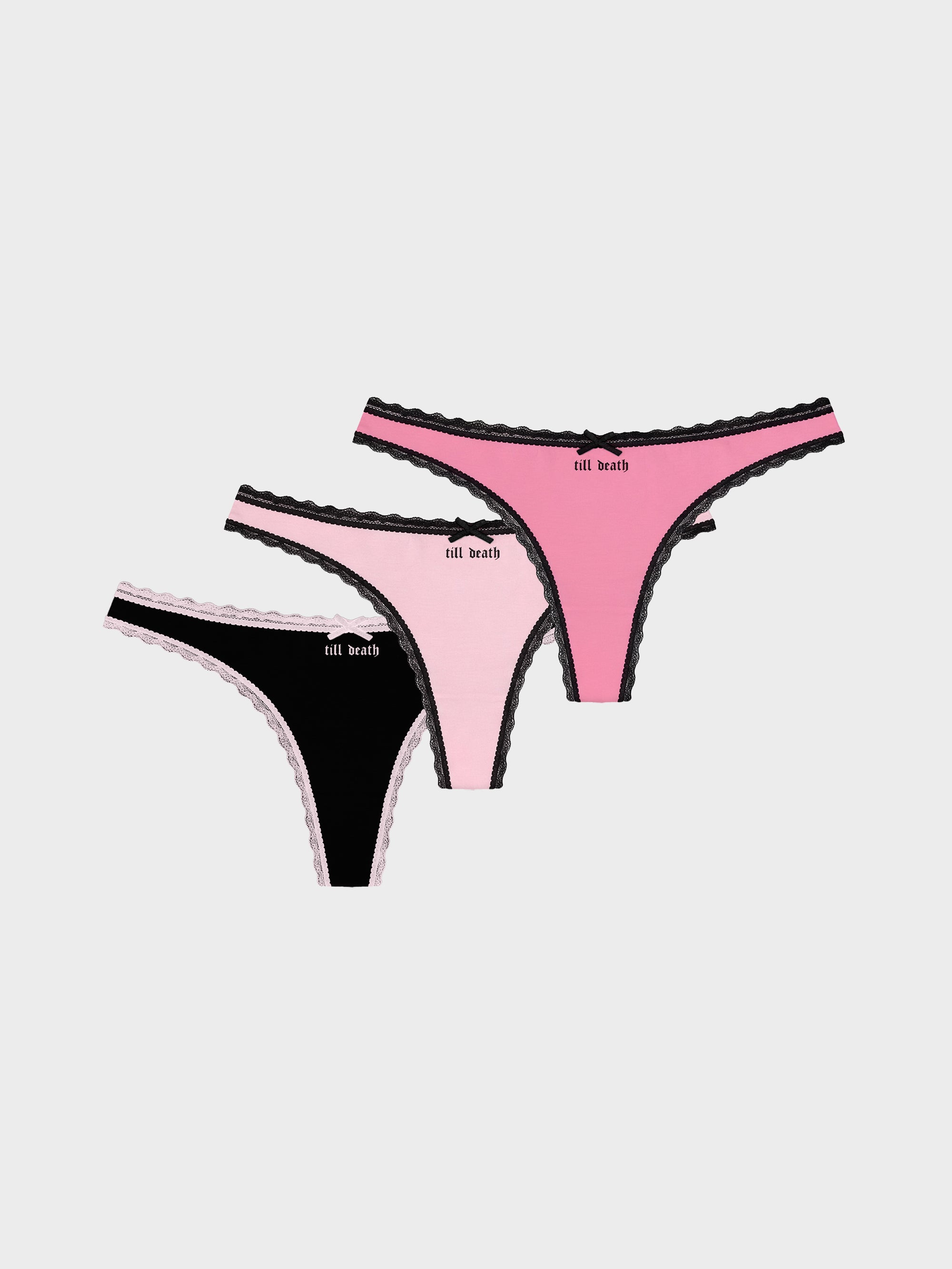 Till Death 3 Pack G-String