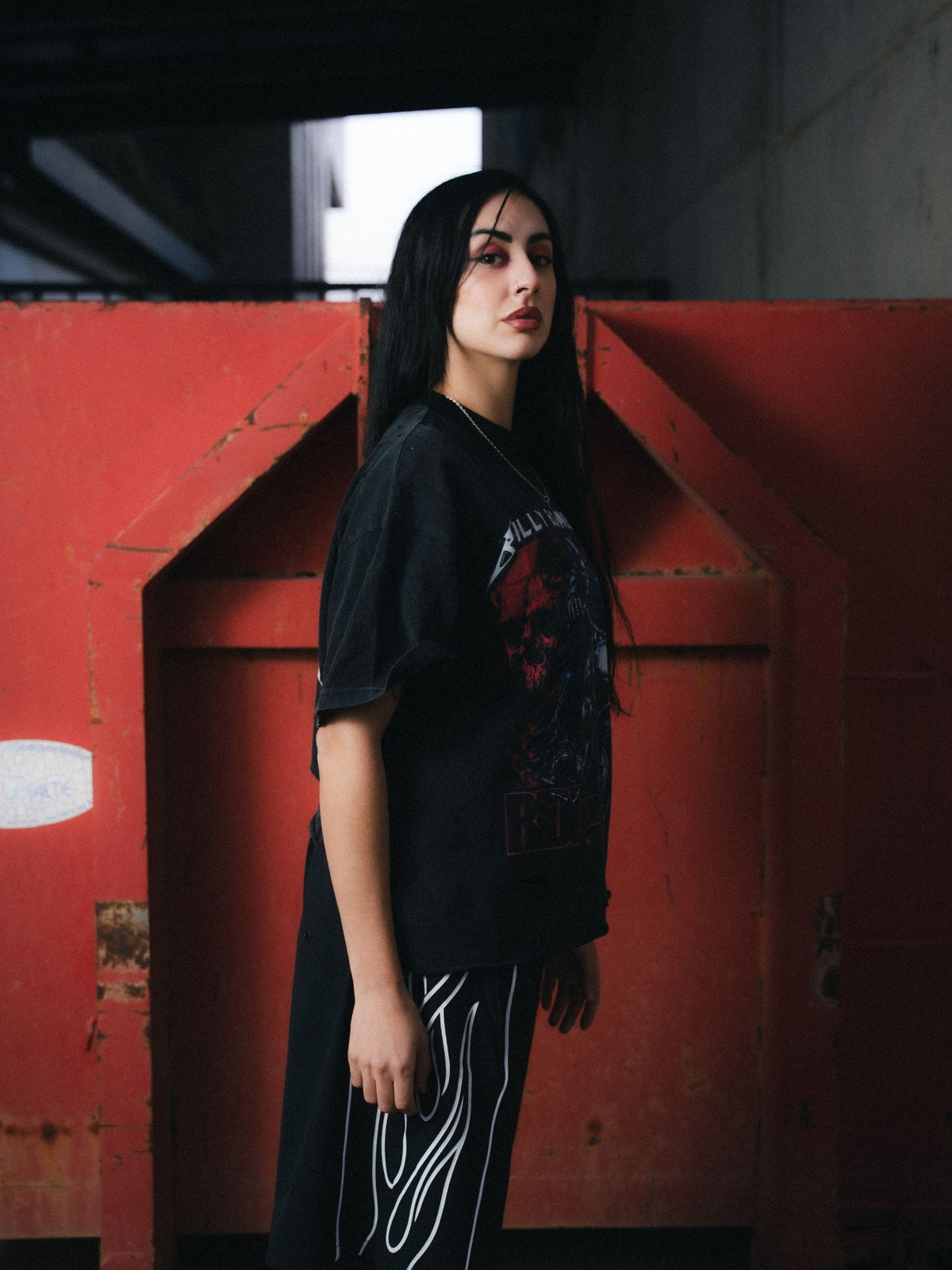 Grim Rider Tee - Slub Black