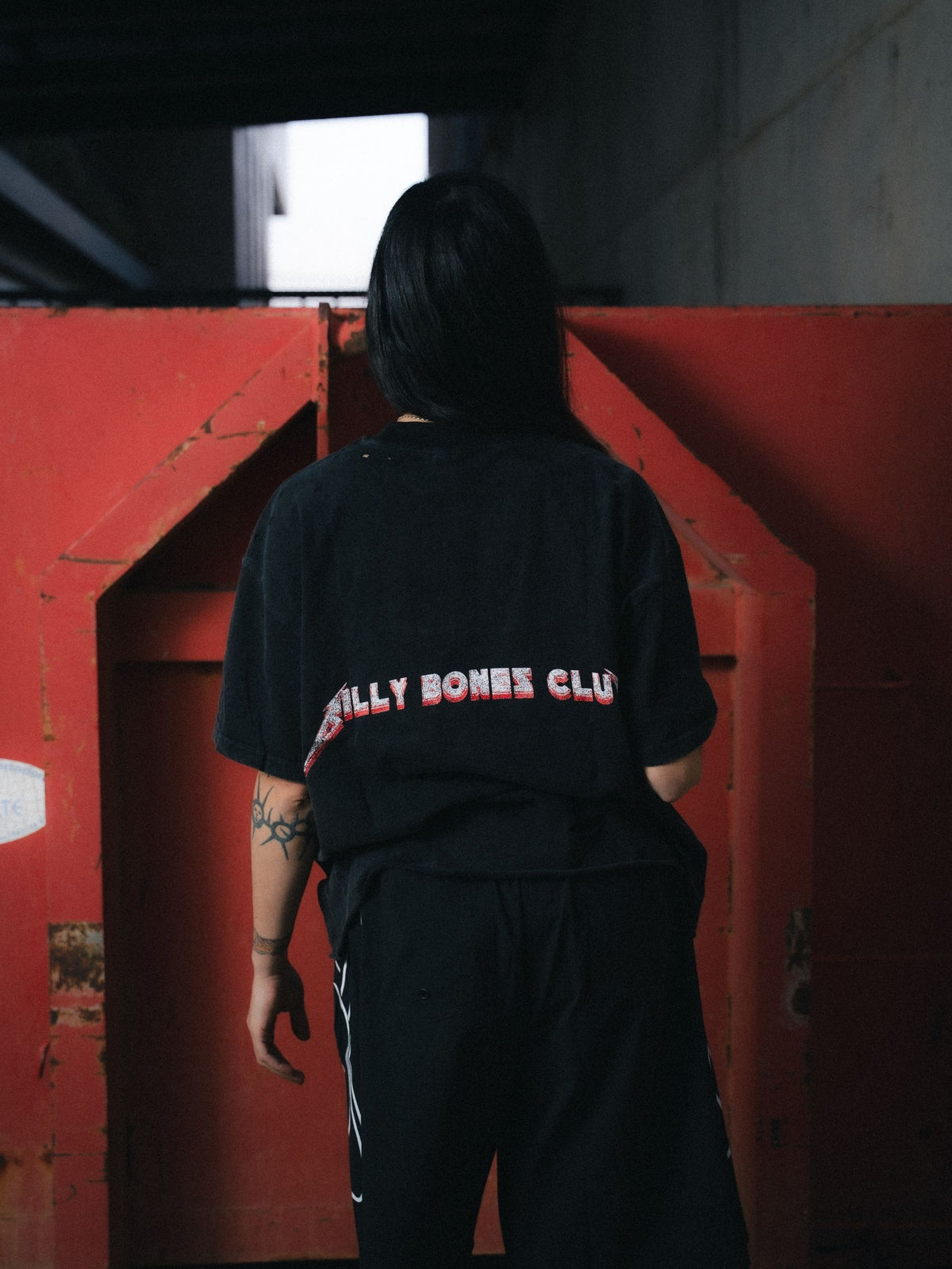 Grim Rider Tee - Slub Black