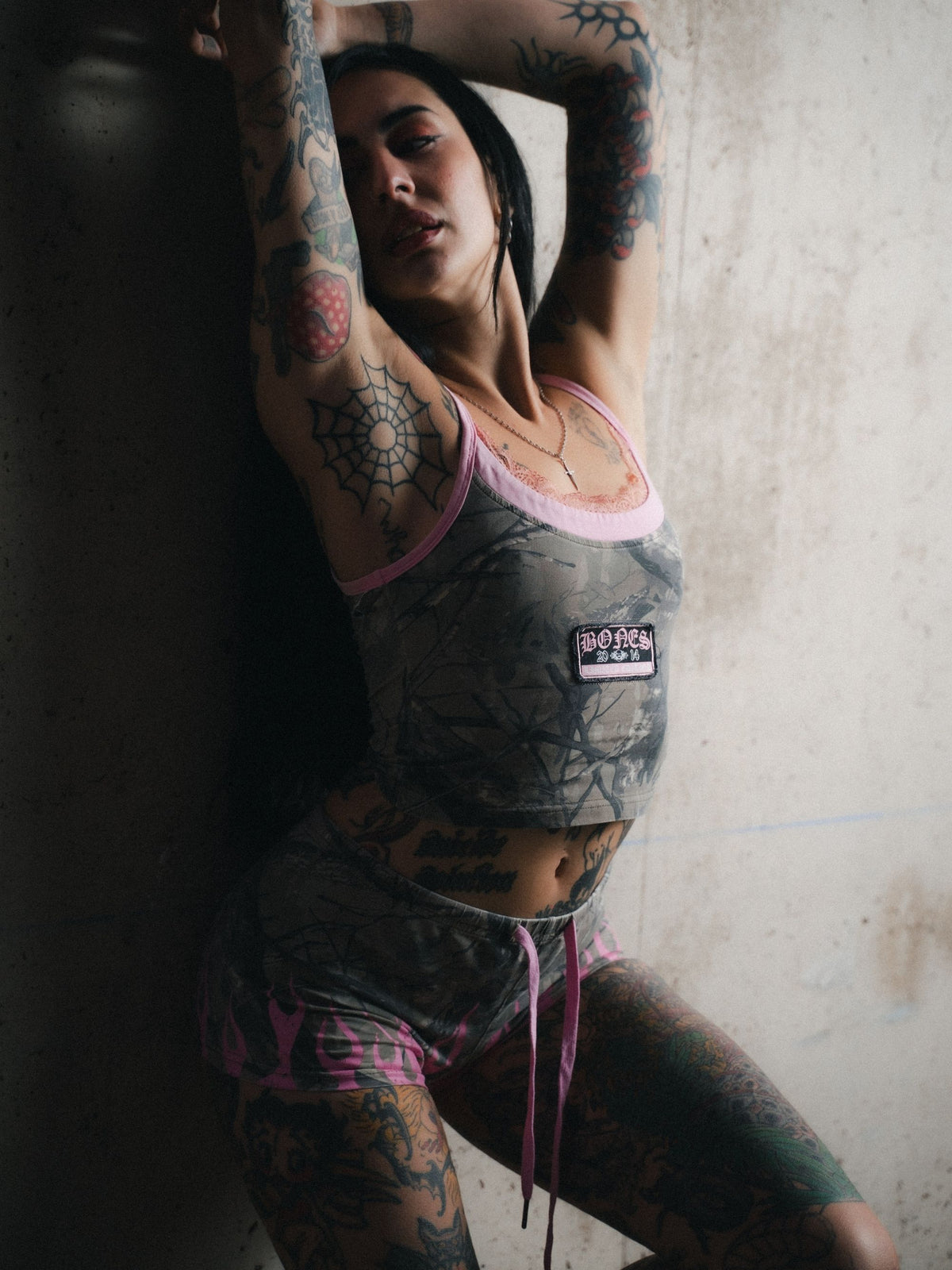 Camo Booty Burner - Camo/Pink