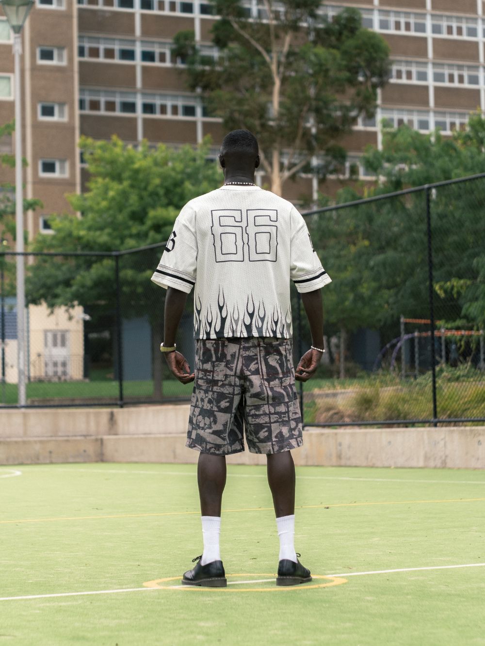 FC Burner Jersey - Mesh White