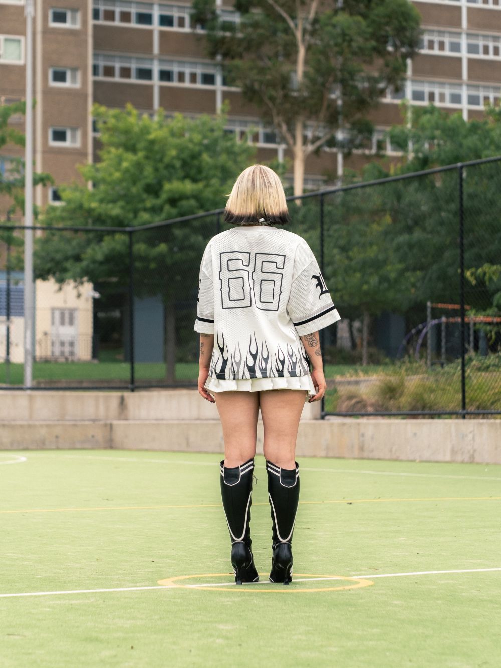 FC Burner Jersey - Mesh White