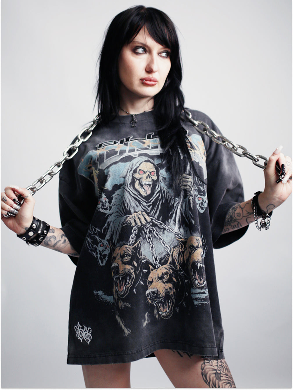 Till The End Legacy Tee - Sunfaded Black