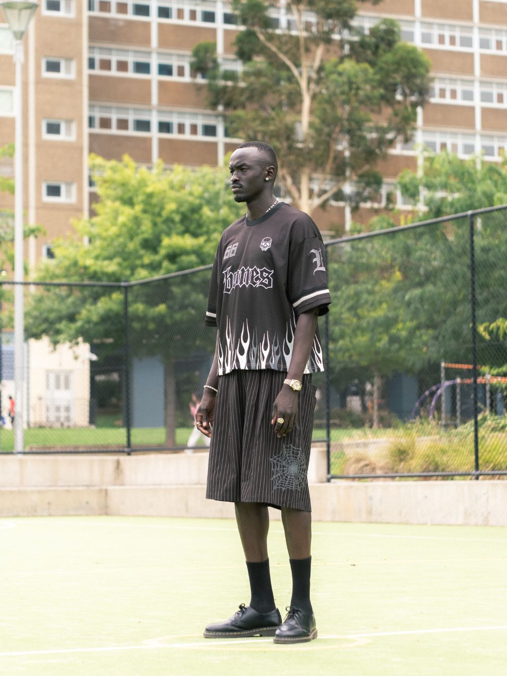 FC Burner Jersey - Mesh Black