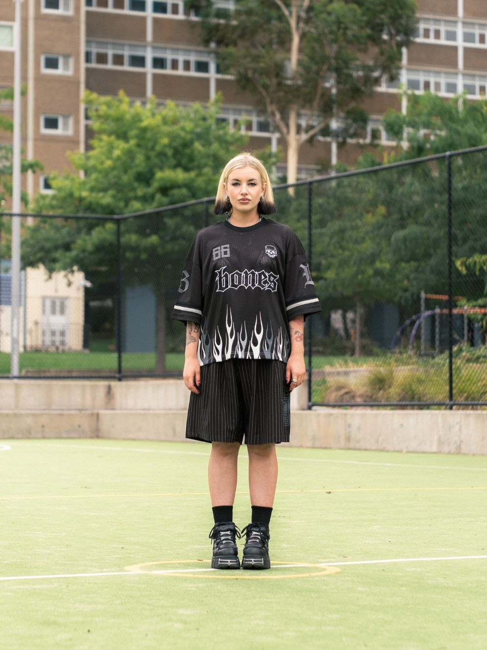 FC Burner Jersey - Mesh Black