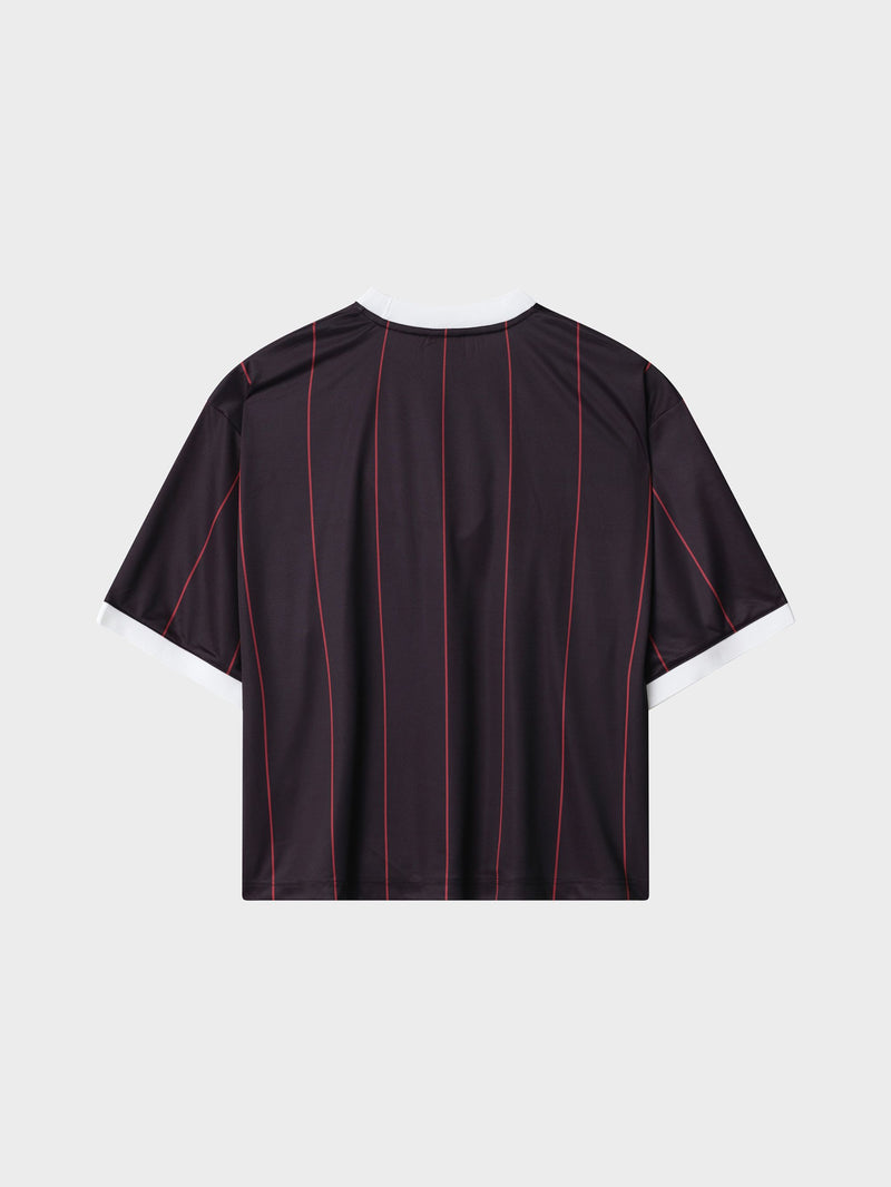 Dead End Pinstripe Jersey - Black