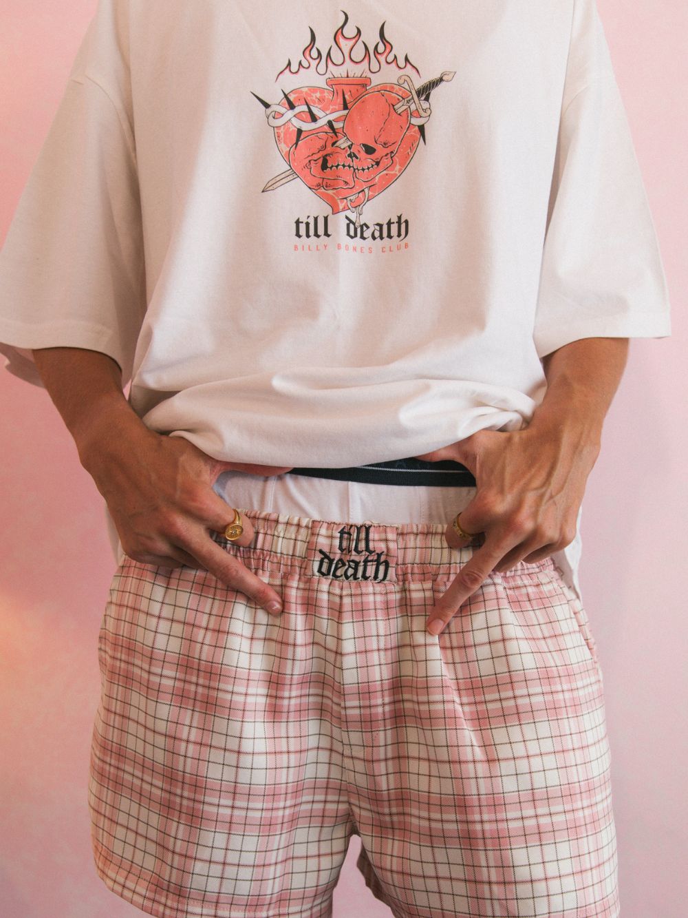 Till Death 3.0 Tee - Vintage White