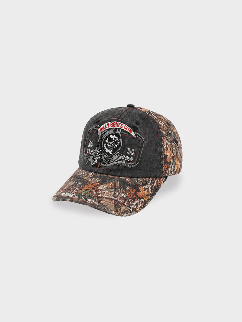 Grim Reaper Cap - Washed Camo